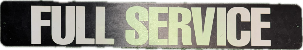 Self/Full Service Sign