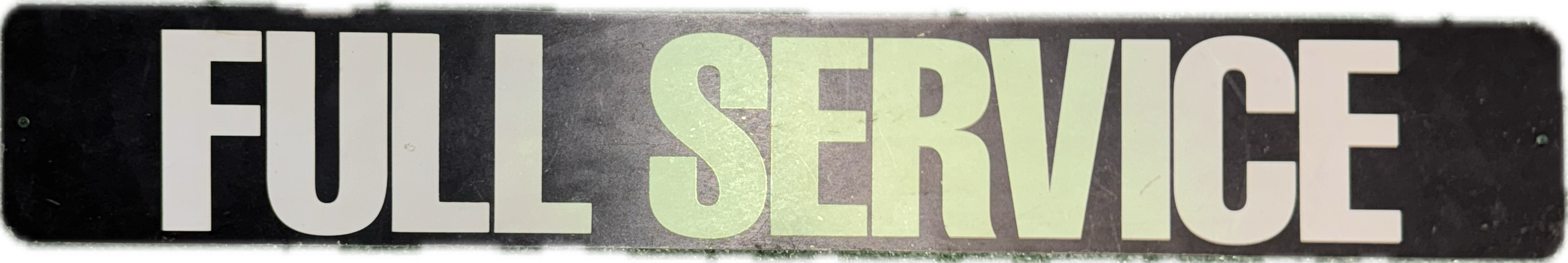 Self/Full Service Sign
