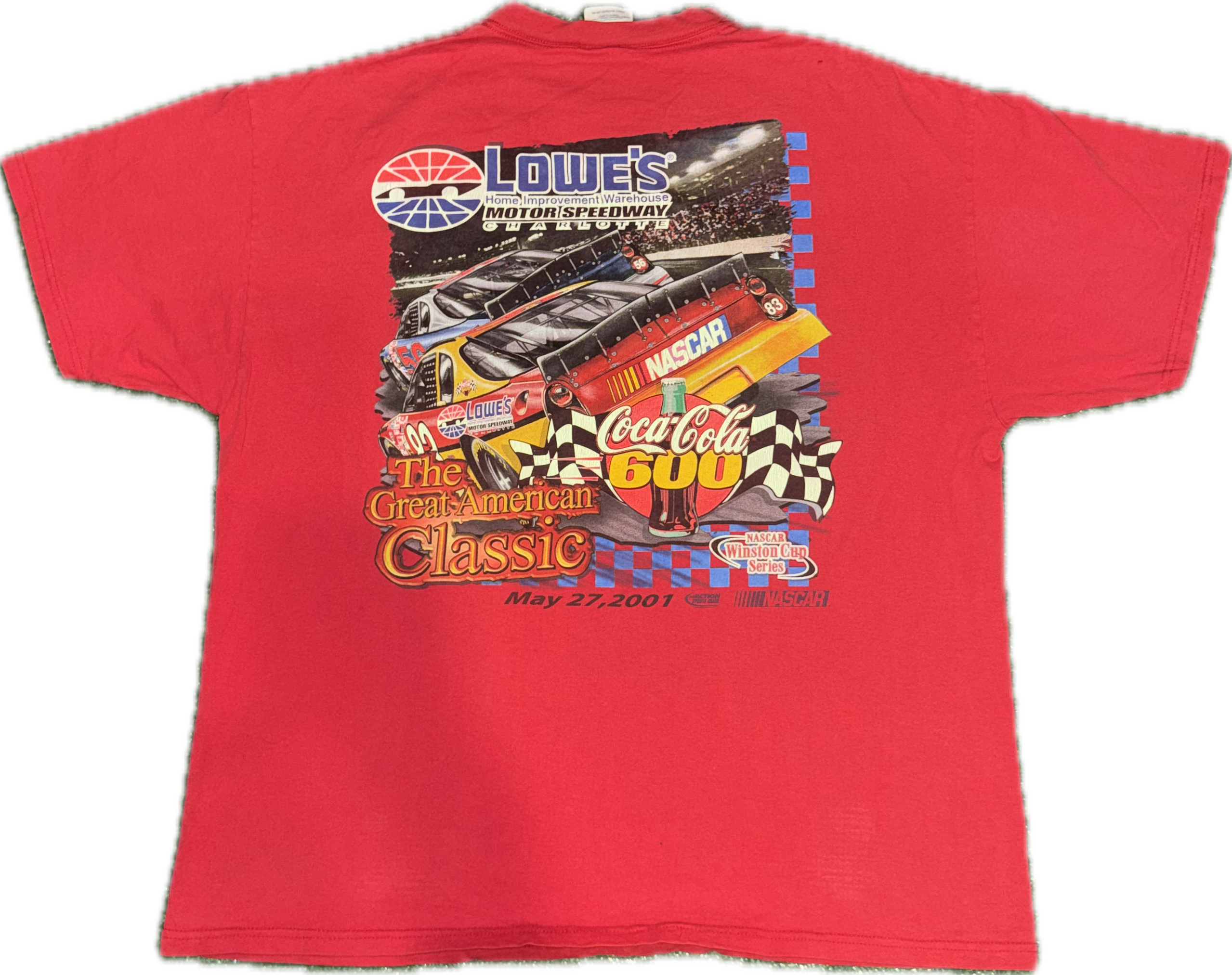 2001 Coca Cola 600 Tee