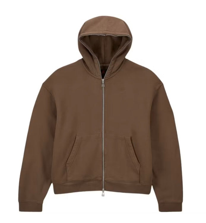 Jordan Travis Scott Cactus Jack Brown Zip Up Hoody