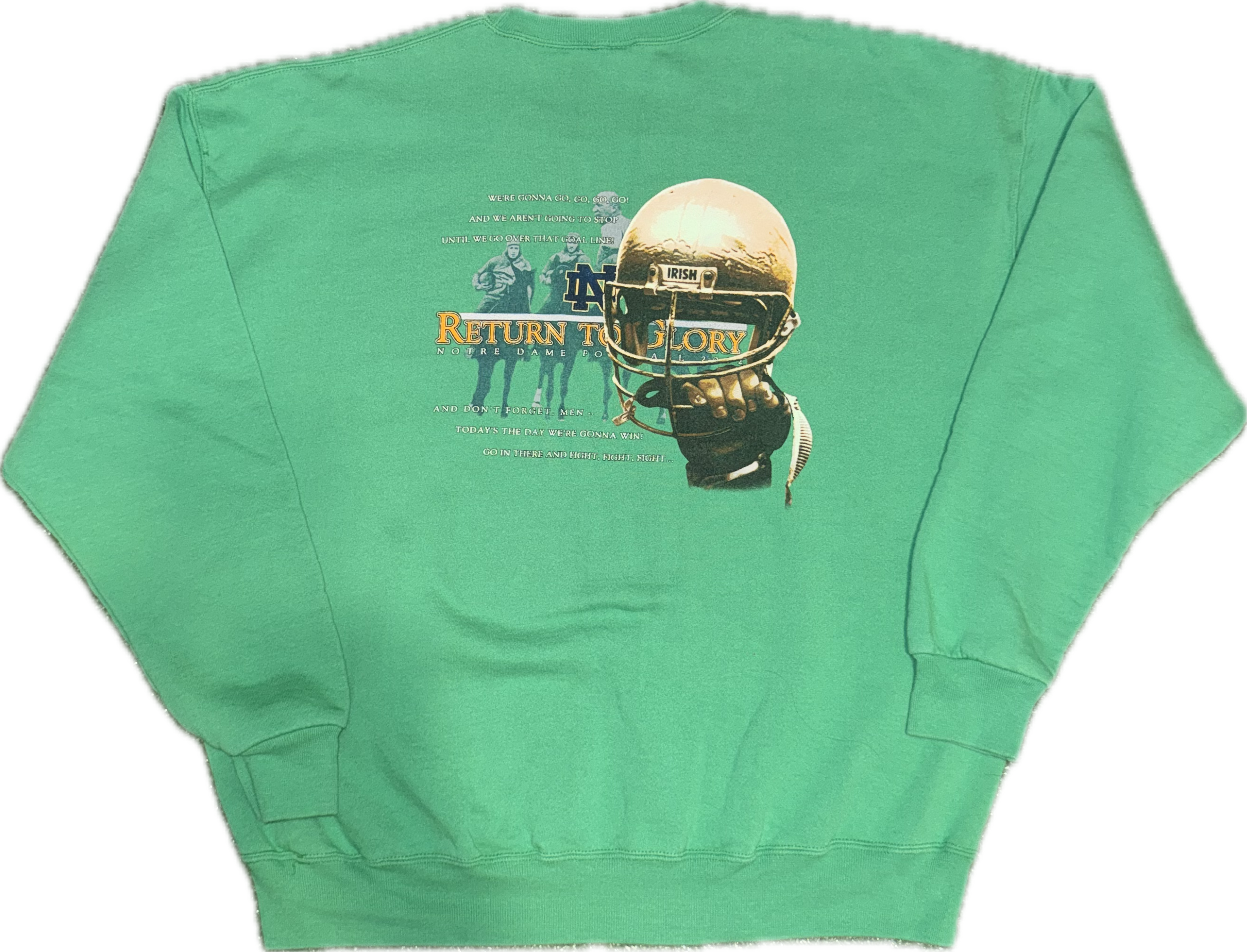 2002 Notre Dame Crewneck