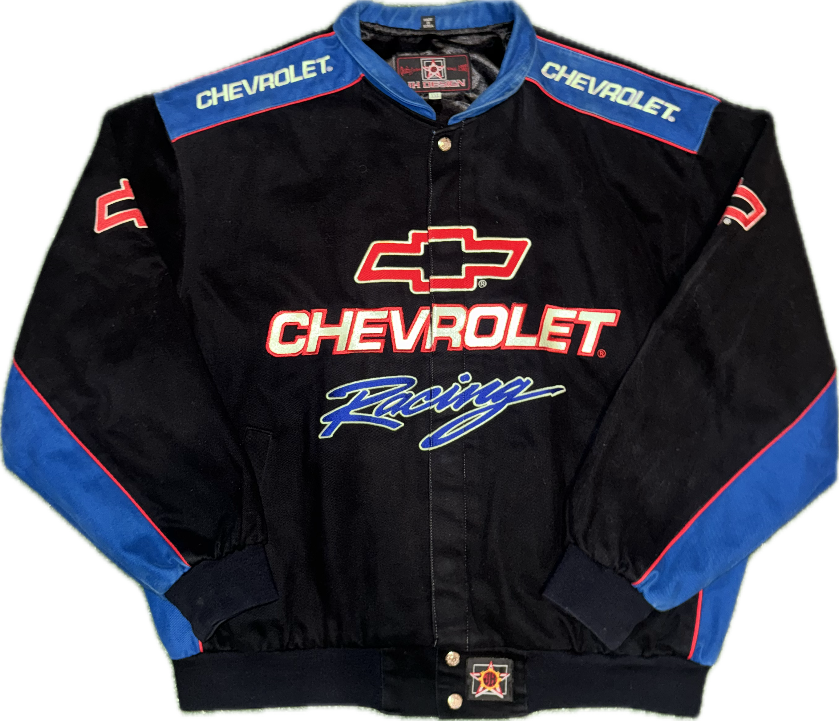 Blue Chevy Racing Jacket