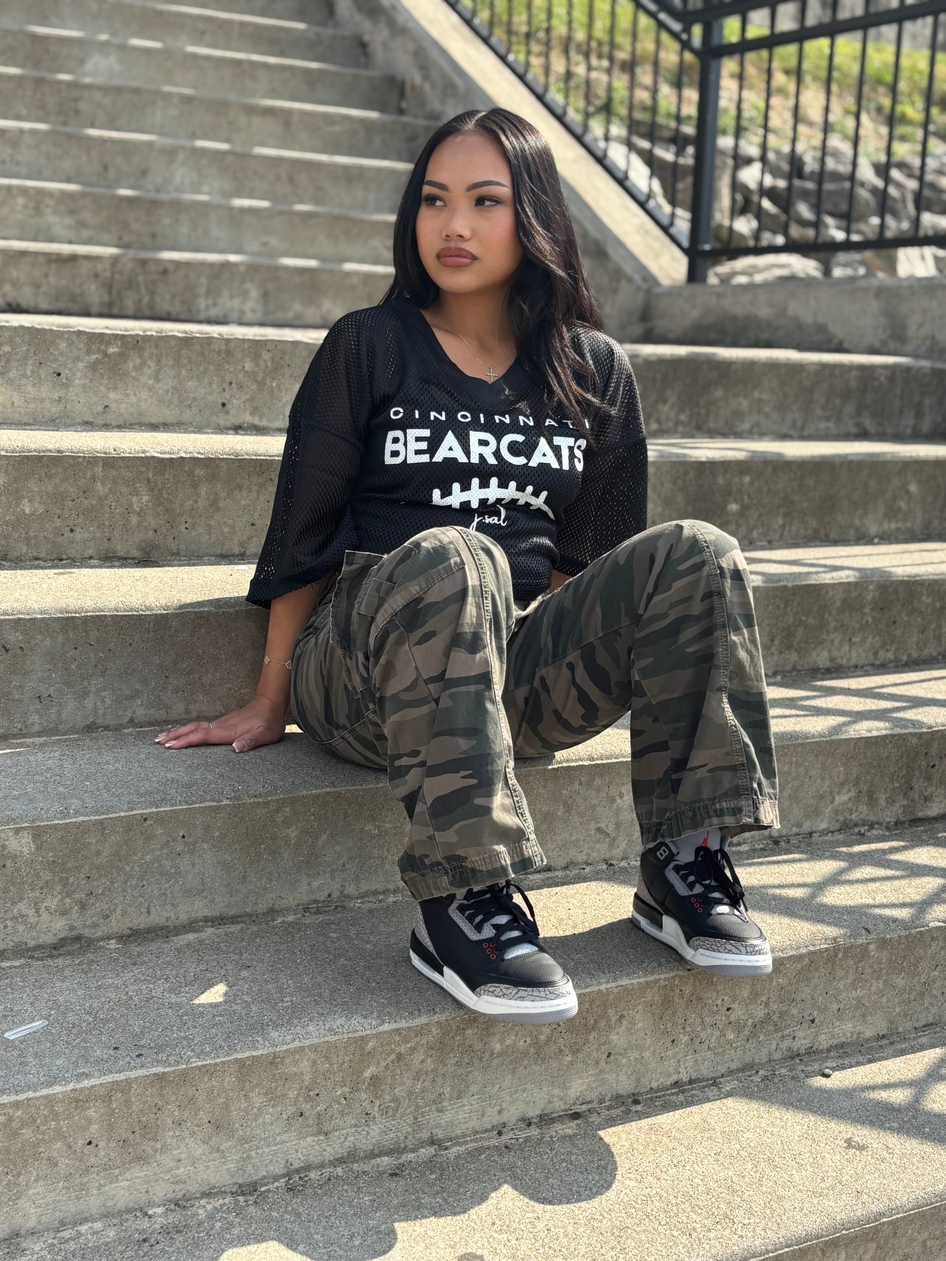 JSalandino Cincinnati Bearcats Cropped Jersey