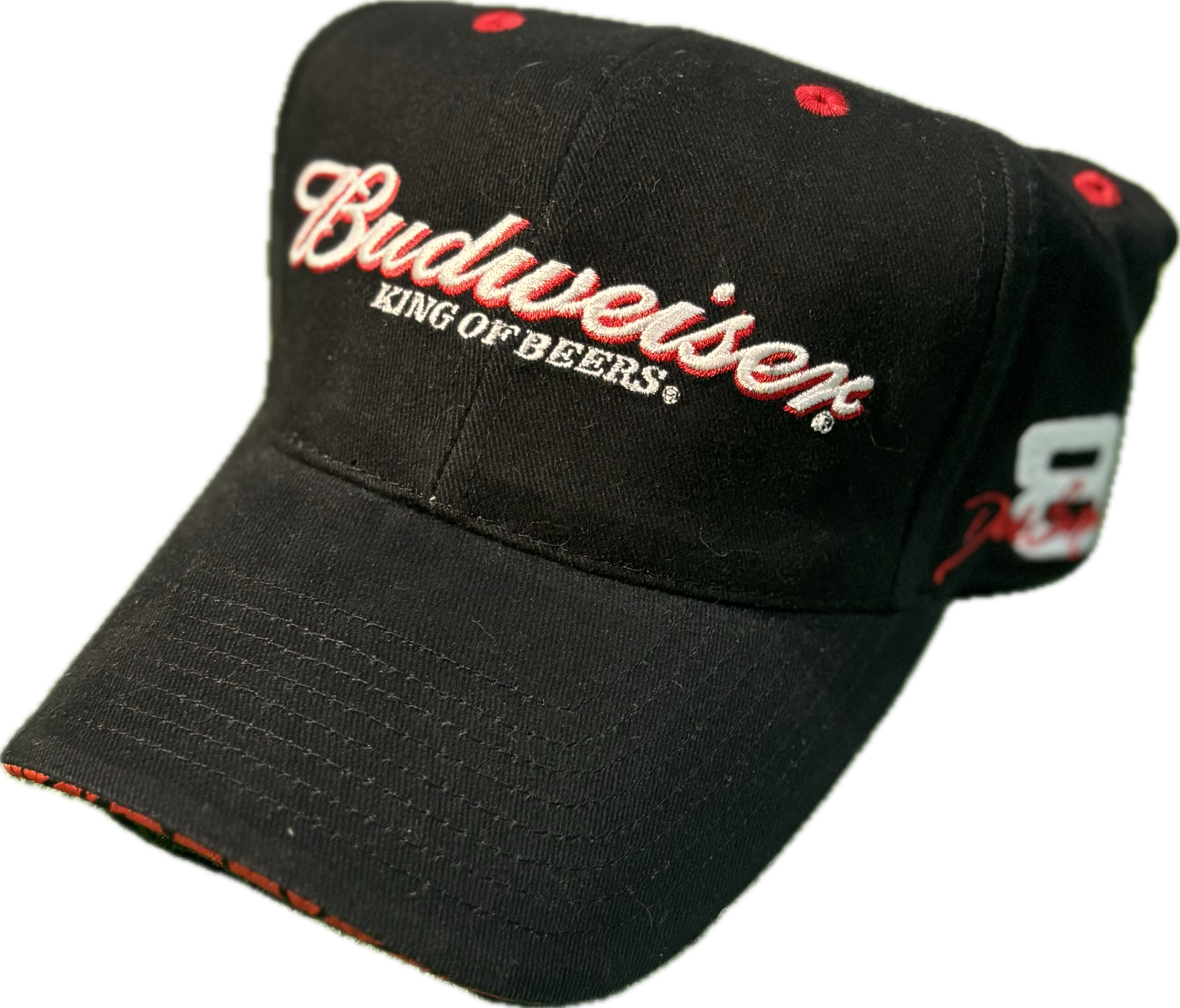 Budweiser Dale Jr Velcro Cap