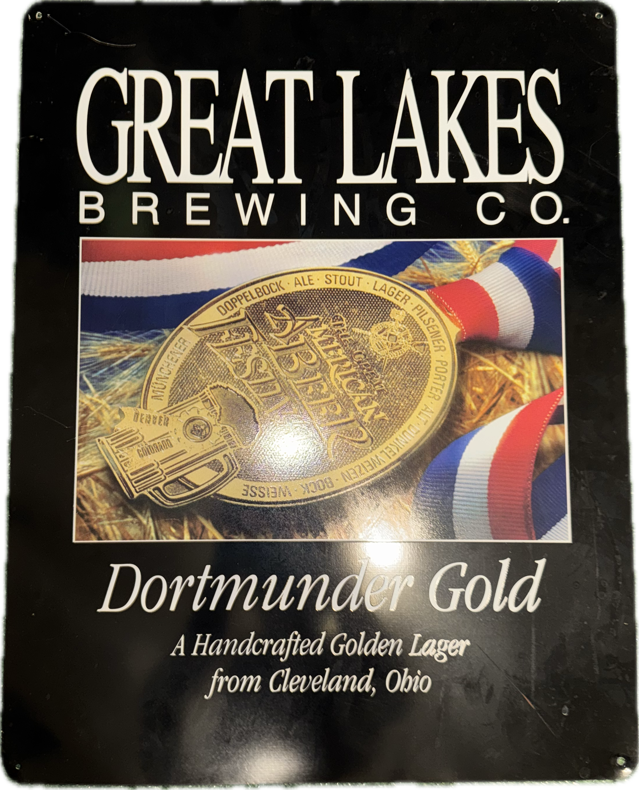 Great Lakes Tin Sign