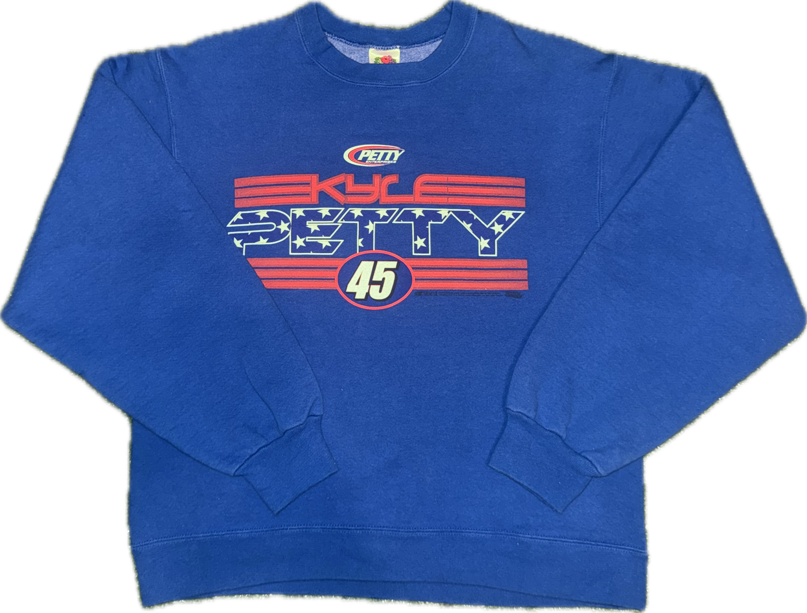 Blue Kyle Petty Crewneck