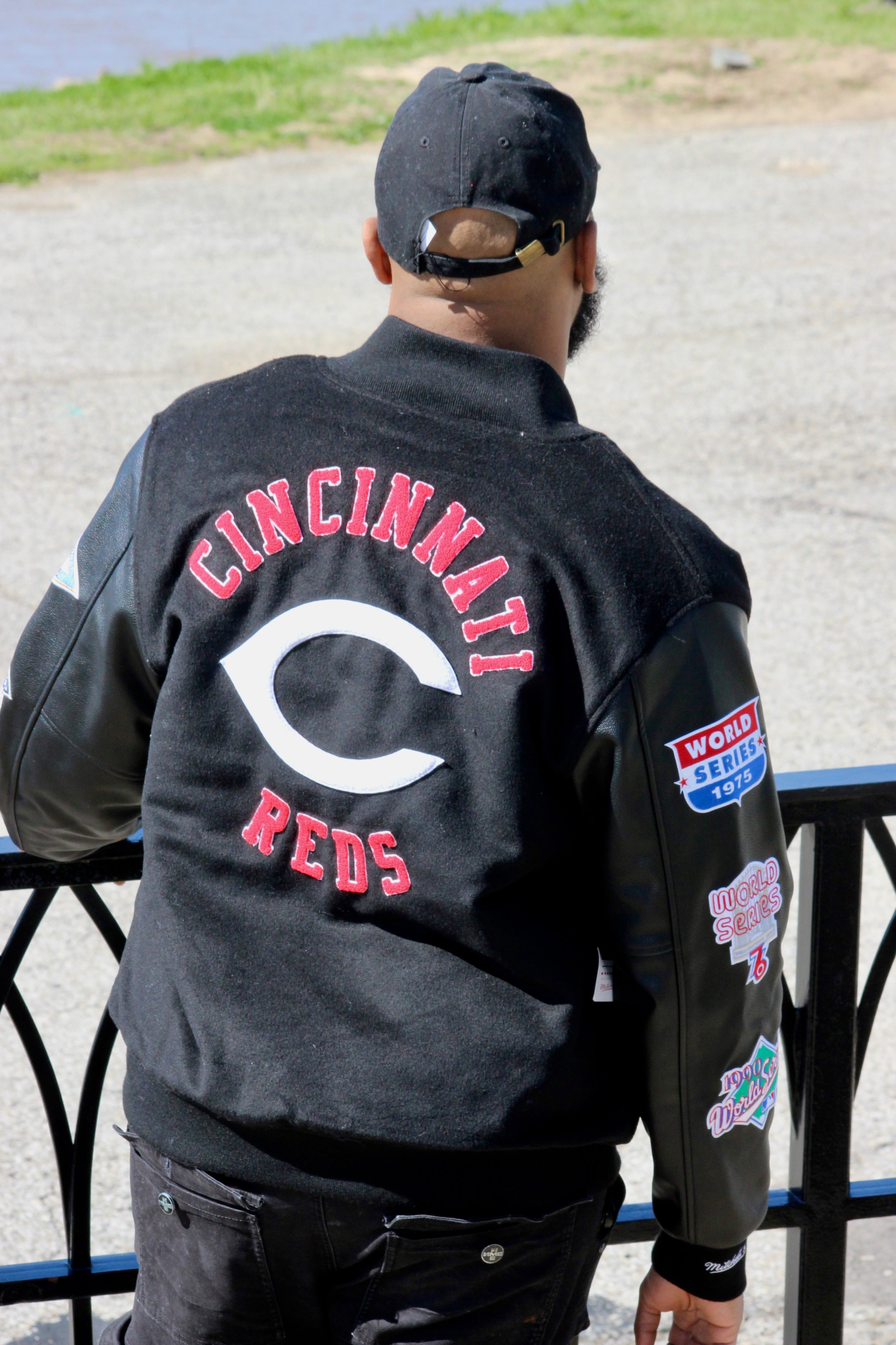 Mitchell & Ness Cincinnati Reds Varsity Jacket