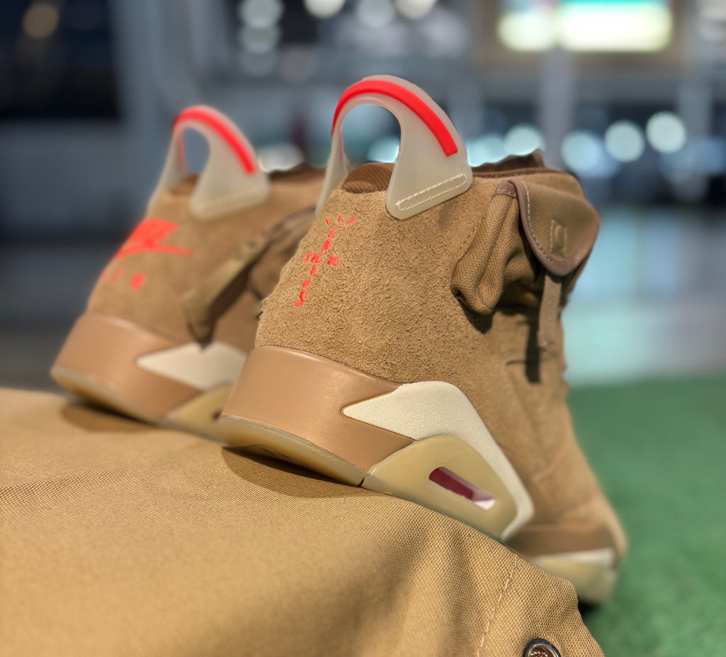 Jordan 6 Cactus Jack British Khaki