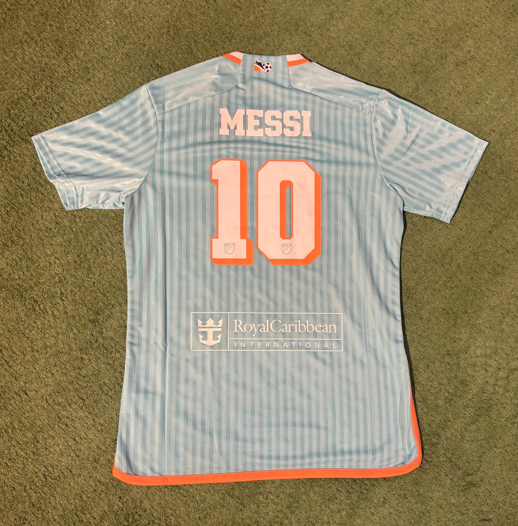 Miami FC Messi Orange/Teal Jersey