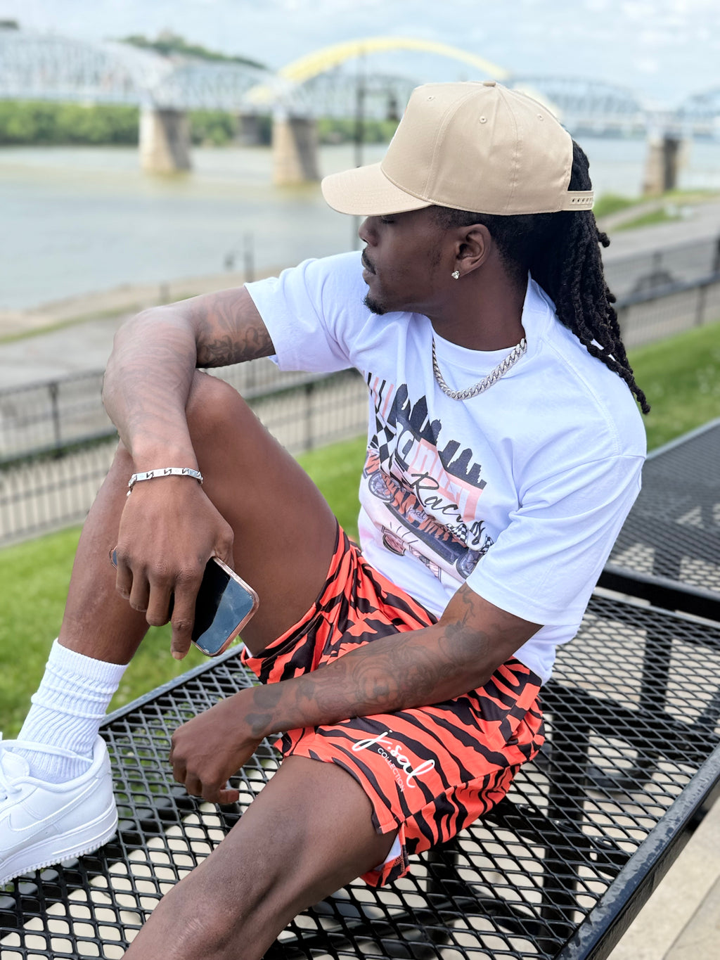 JSalandino Collection Cincinnati Bengals Shorts
