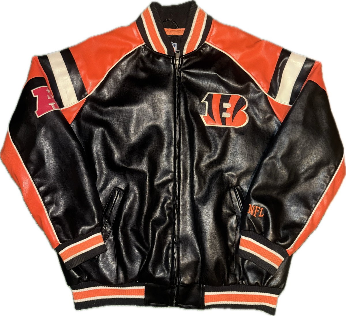 Cincinnati Bengals Leather Jacket