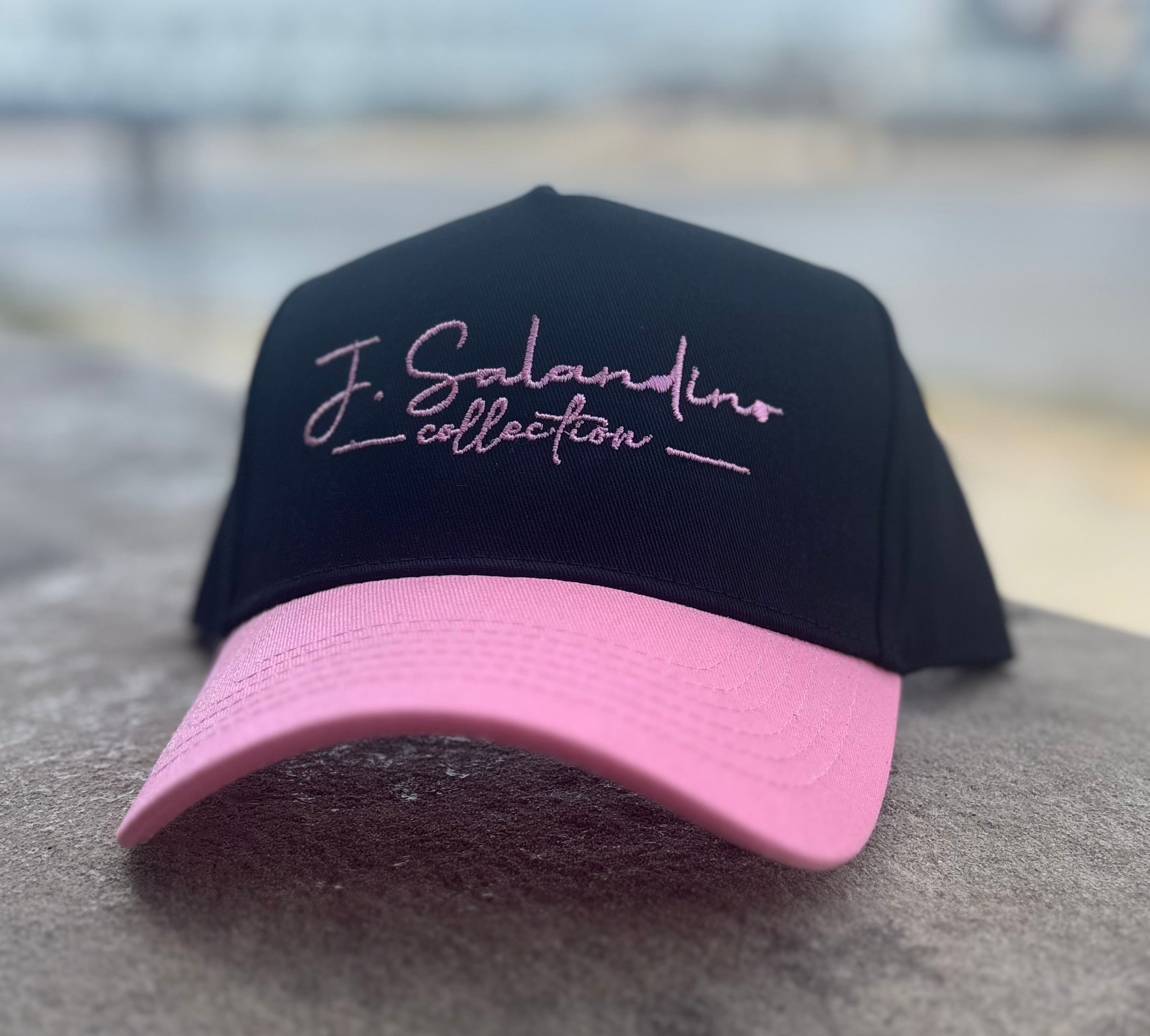 JSal Black/Pink K-Frame Hat