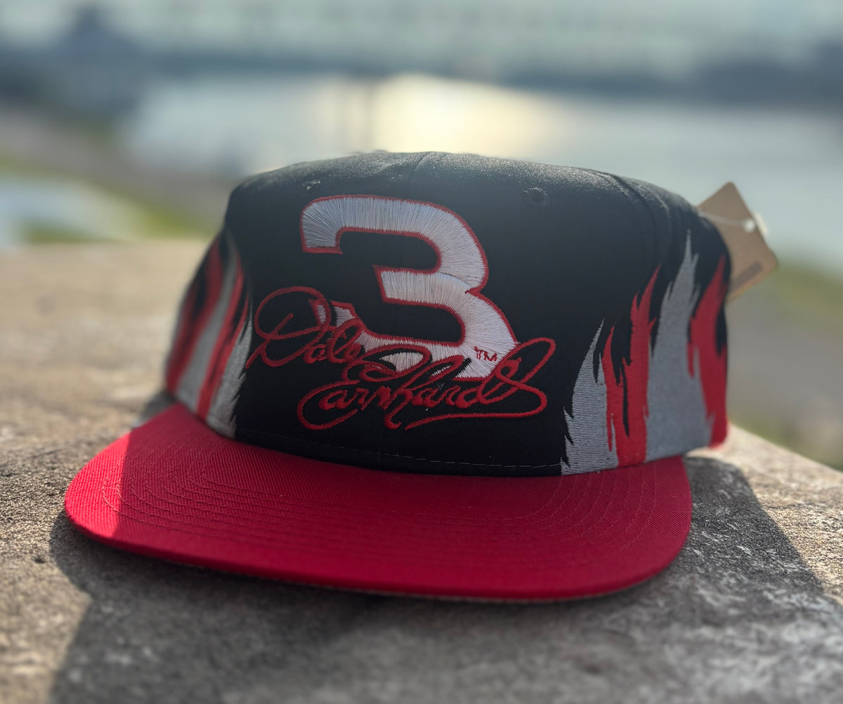 Dale Earnhardt Sr #3 Flame SnapBack