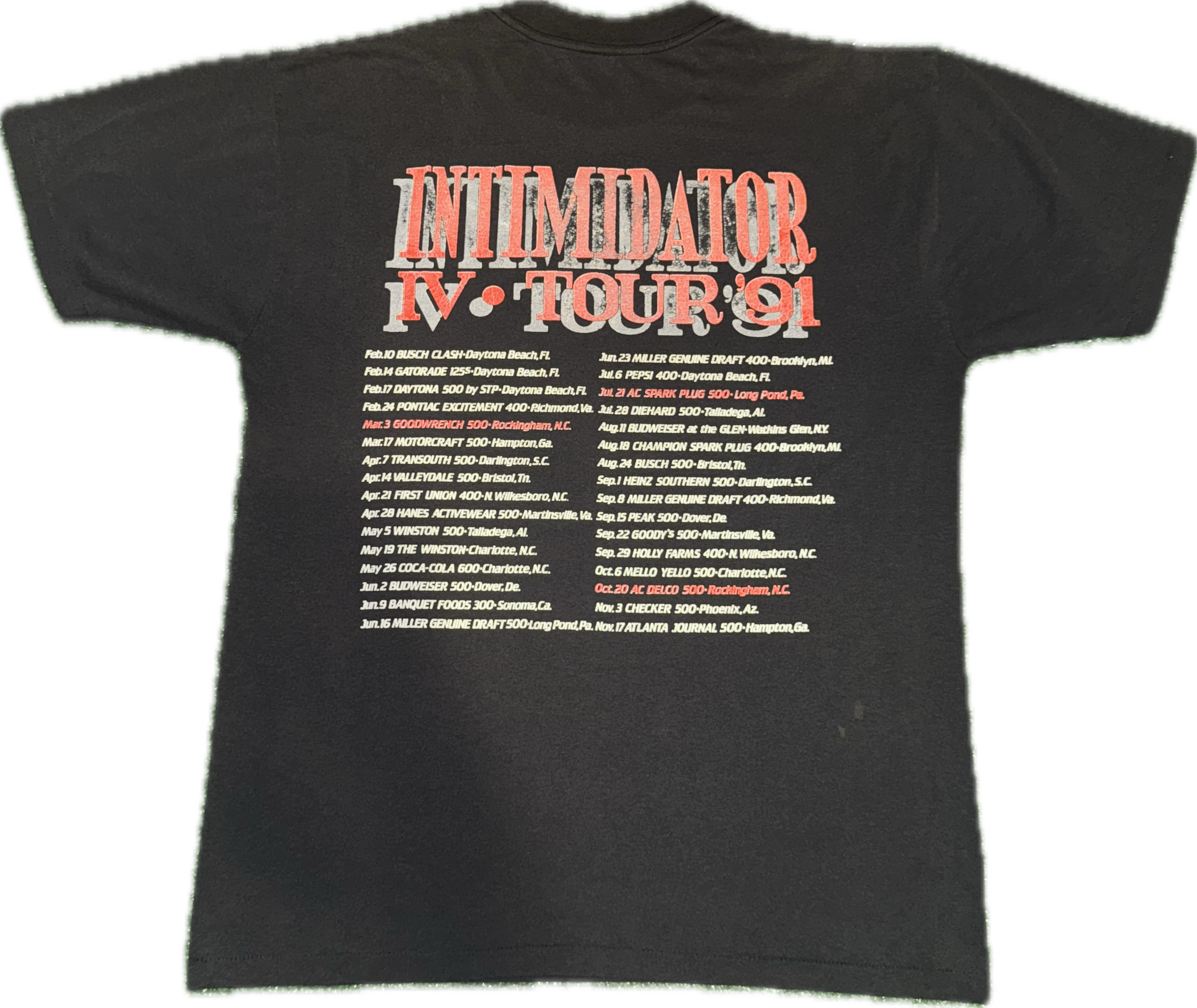 Dale Sr 1991 NASCAR Tee