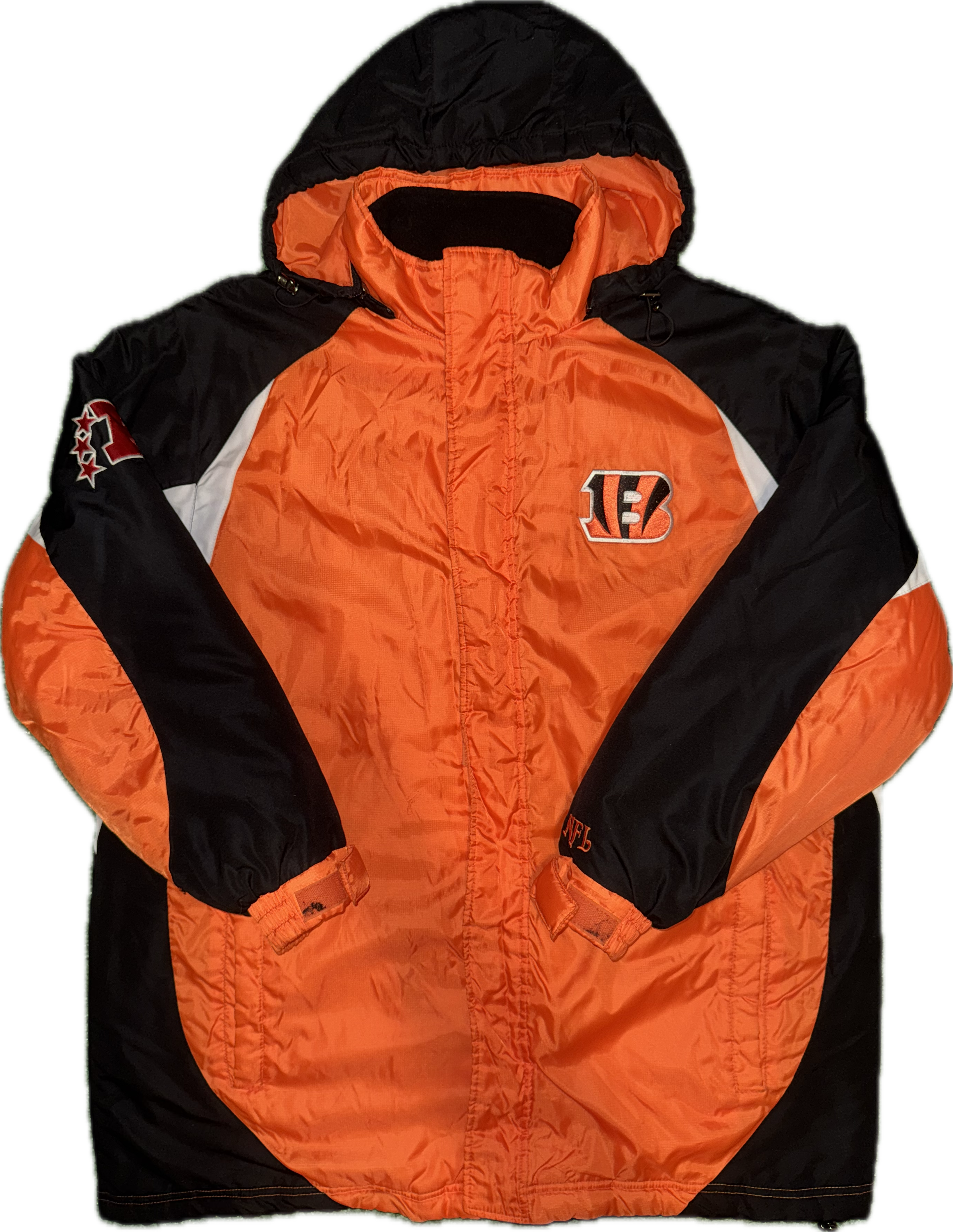 Bengals NFL Apparel Puffer