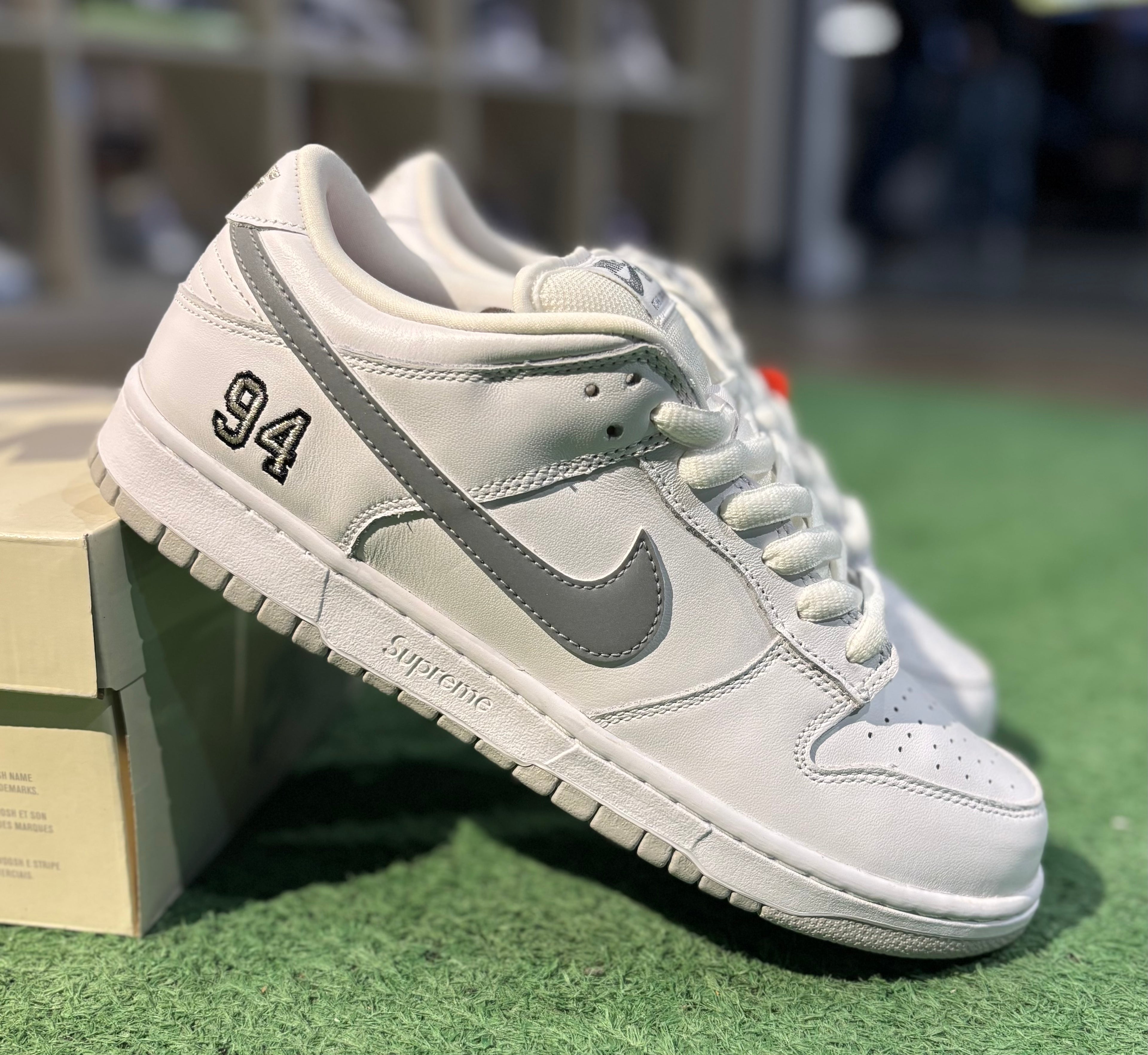 Nike Dunk SB 94 White Metallic Silver