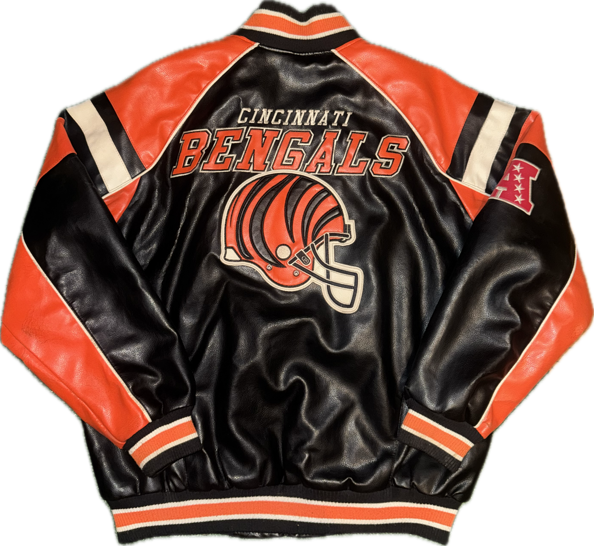 Cincinnati Bengals Leather Jacket