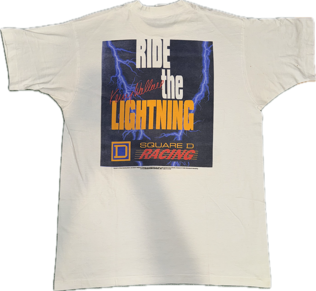 Kenny Wallace Signed Tee