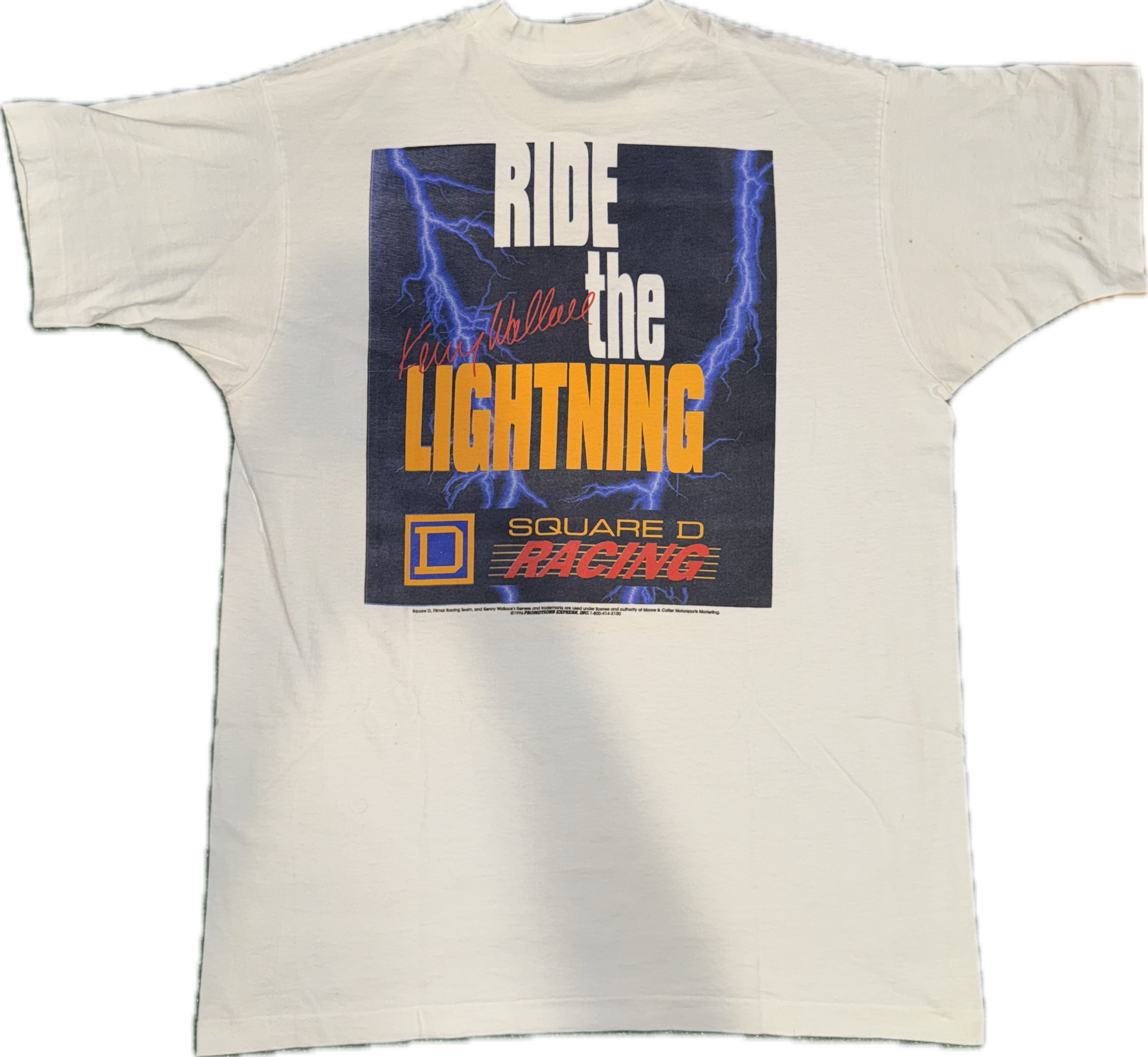 Kenny Wallace Signed Tee