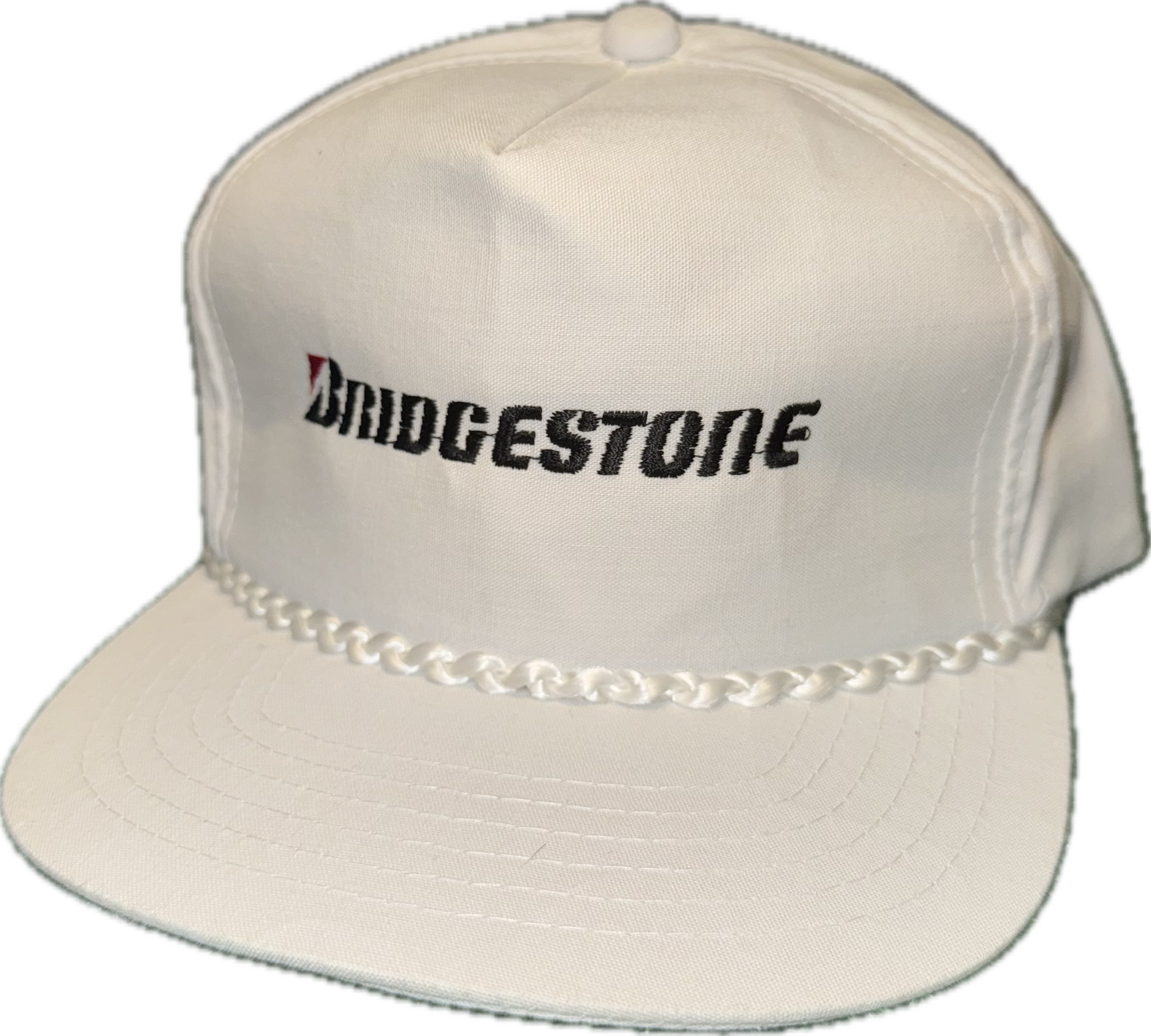 White Bridgestone Hat