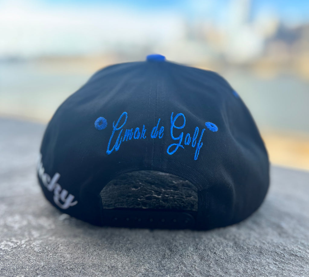 Amor de Golf Kentucky SnapBack Black & Blue