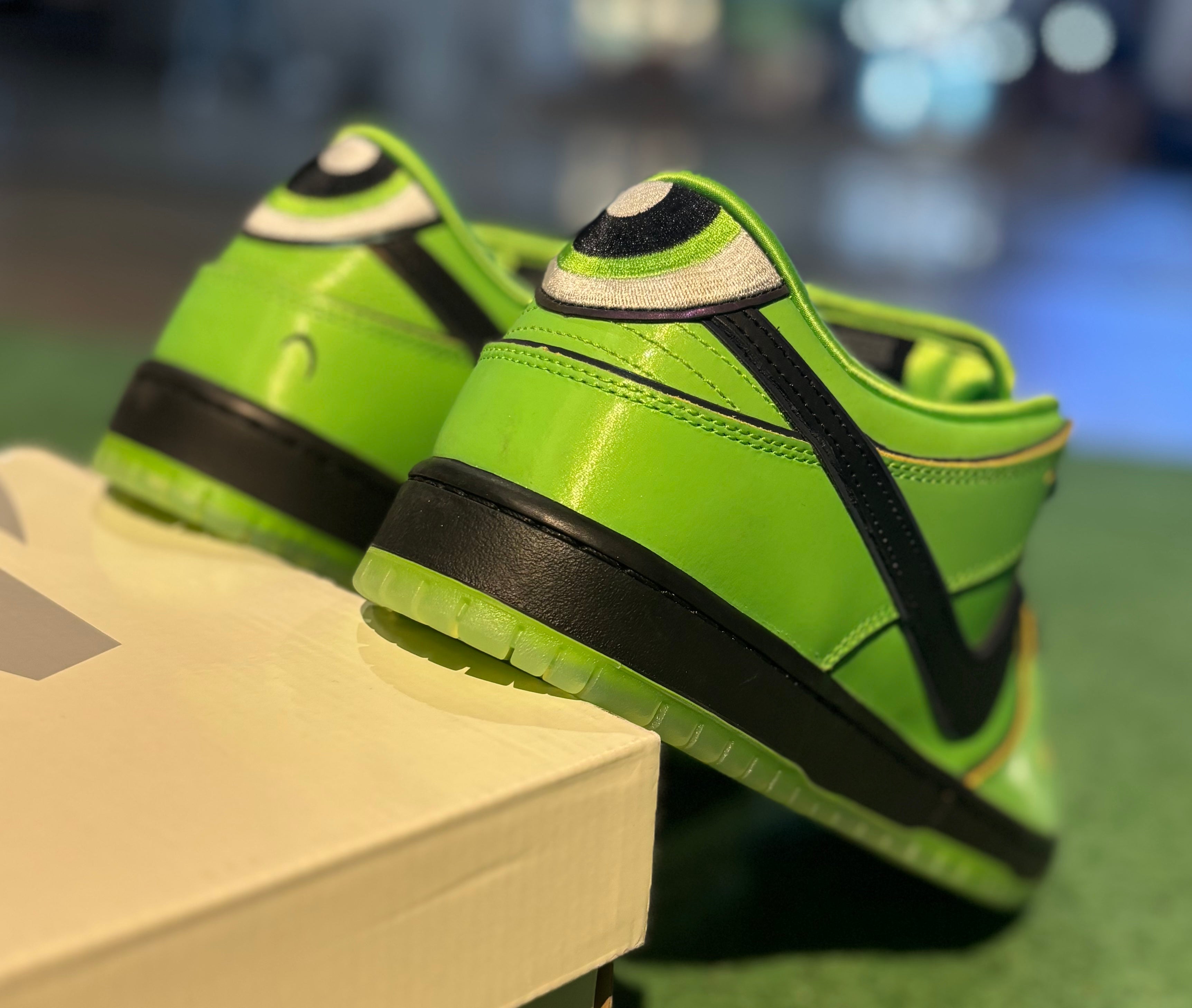 Nike Dunk SB Powerpuff Girls Buttercup
