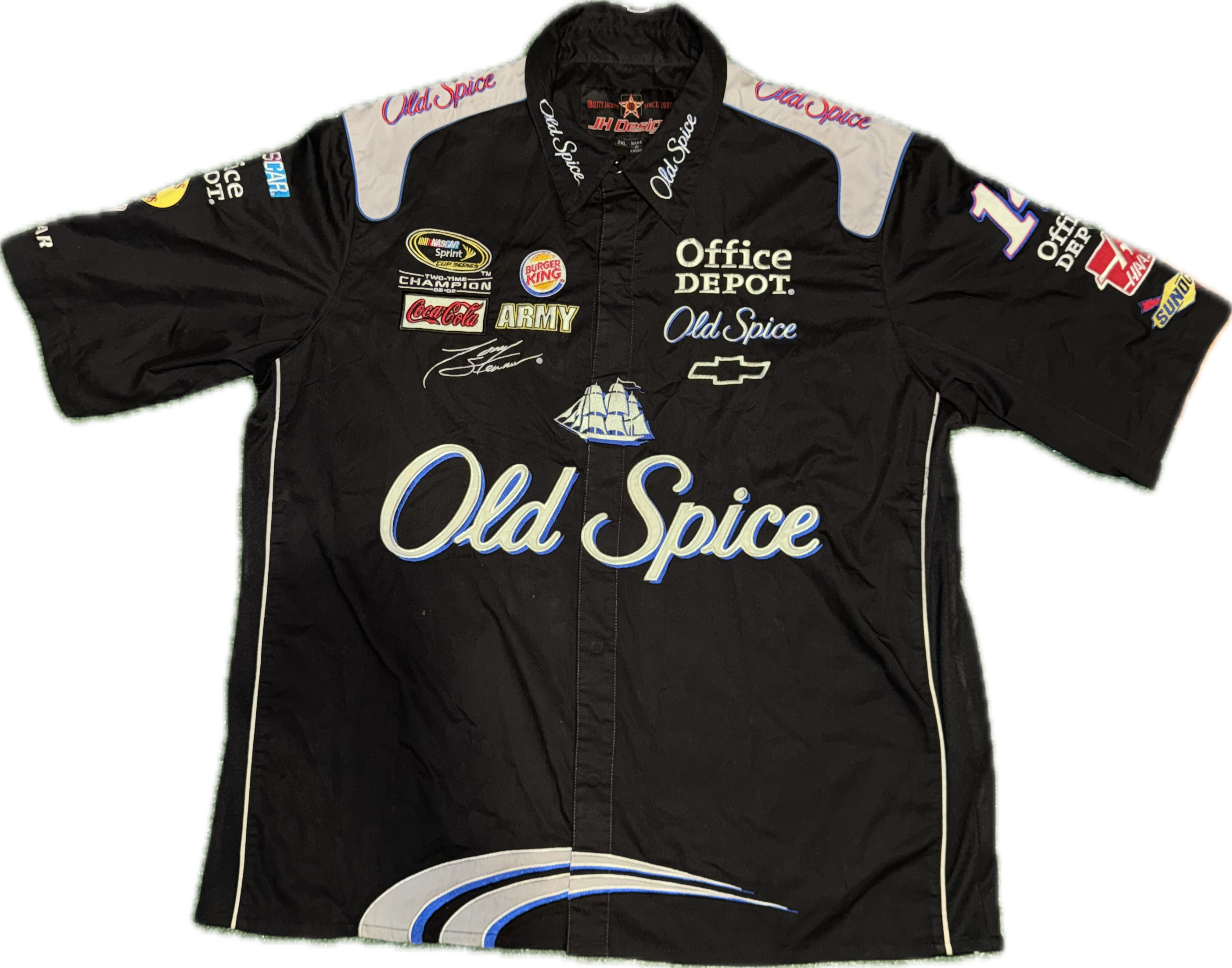 Old Spice NASCAR Polo Tee