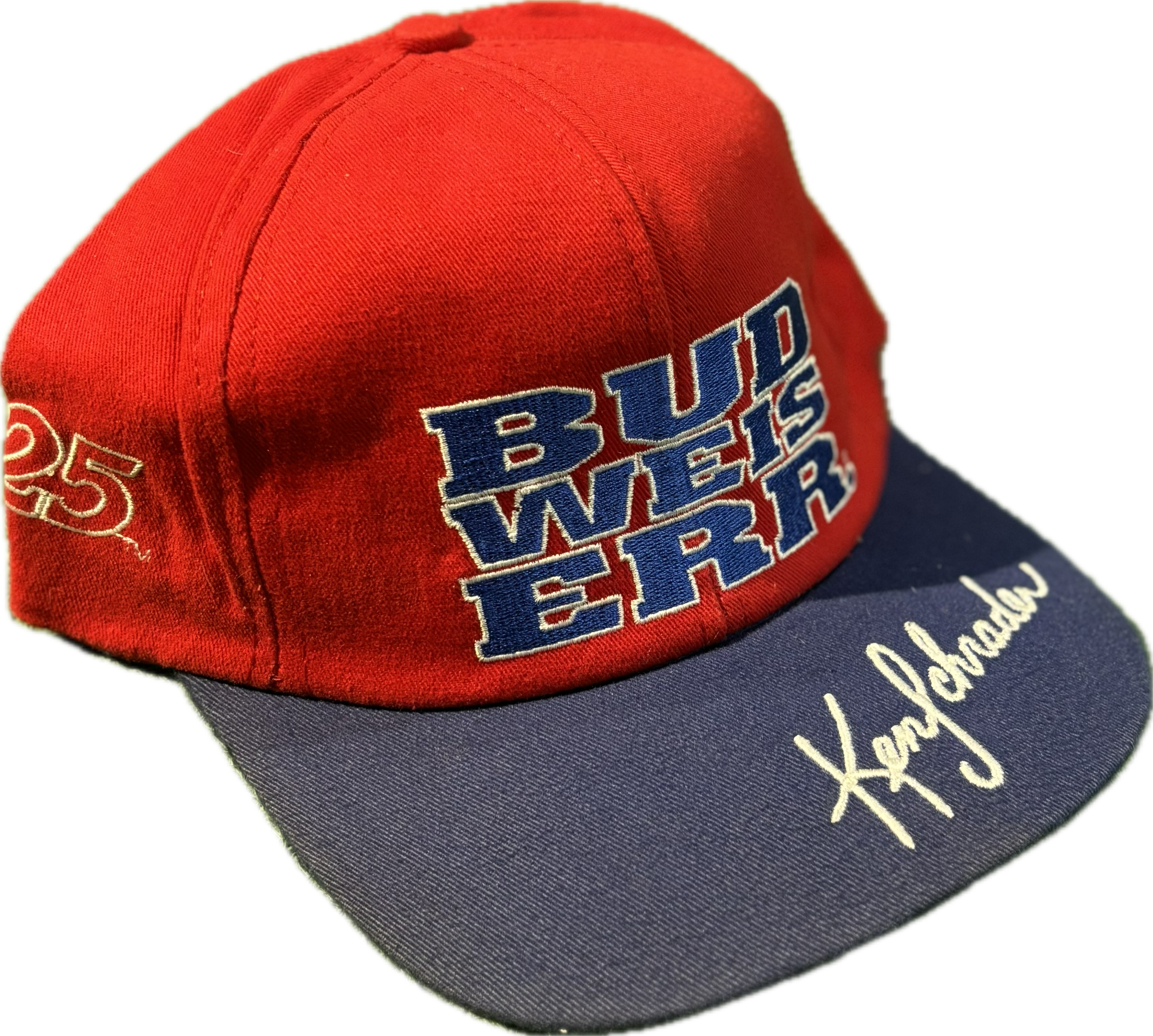 Budweiser Ken Schrader Racing Cap