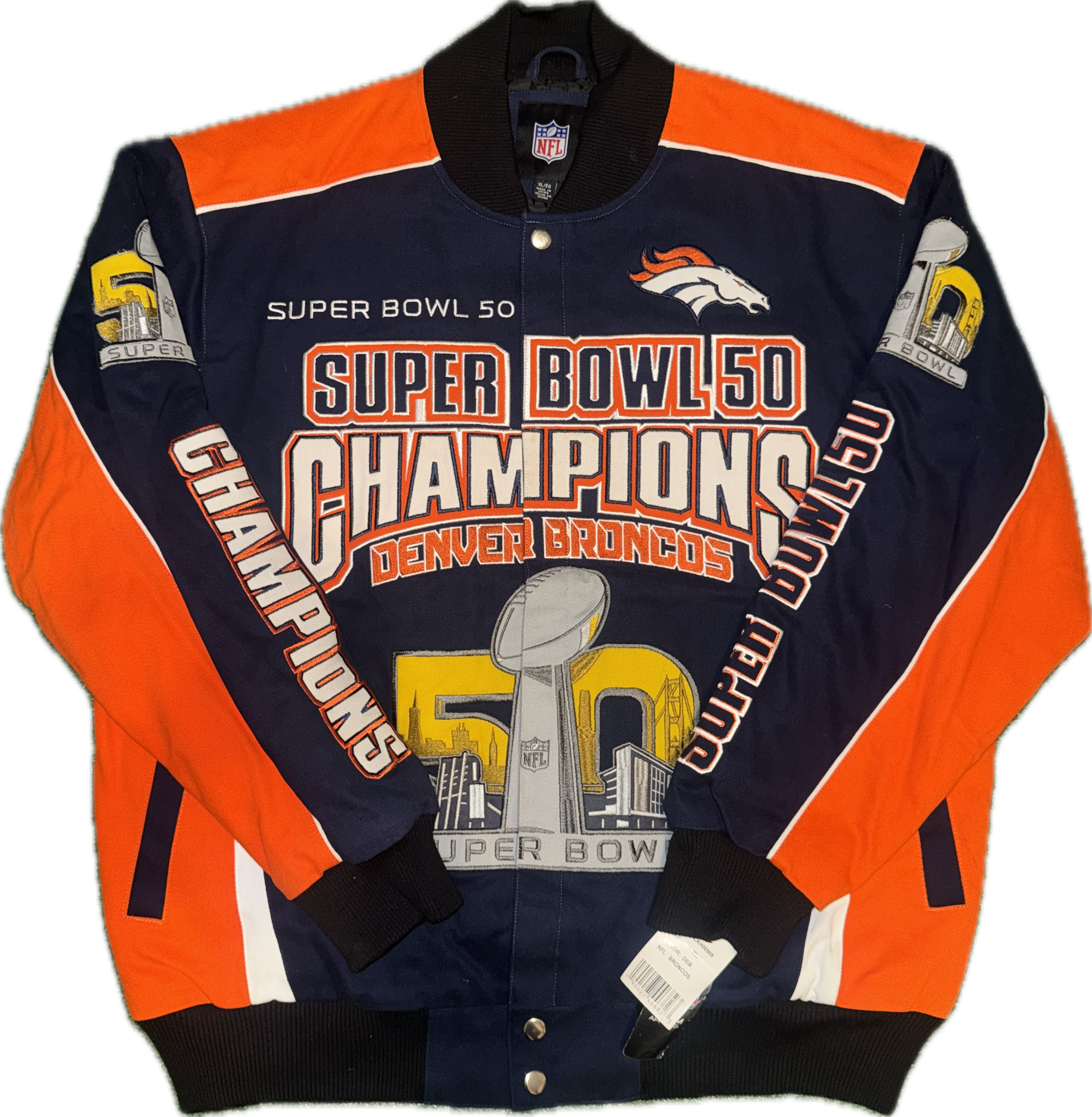 Broncos Super Bowl 50 Jacket
