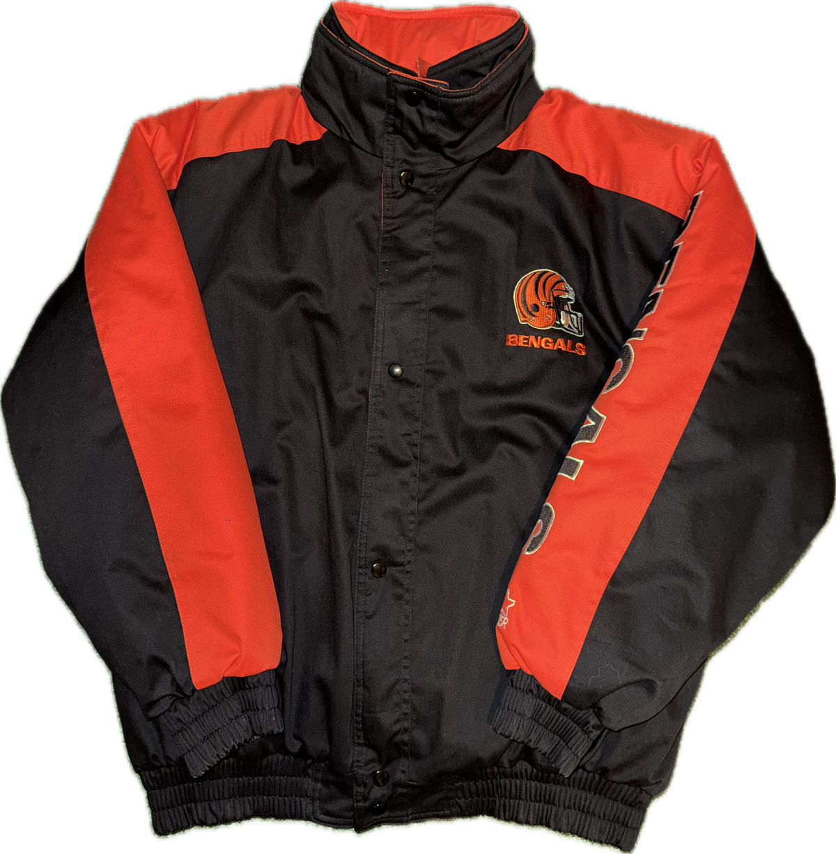 2000’s Cincinnati Bengals Starter Sleeve Spellout Jacket