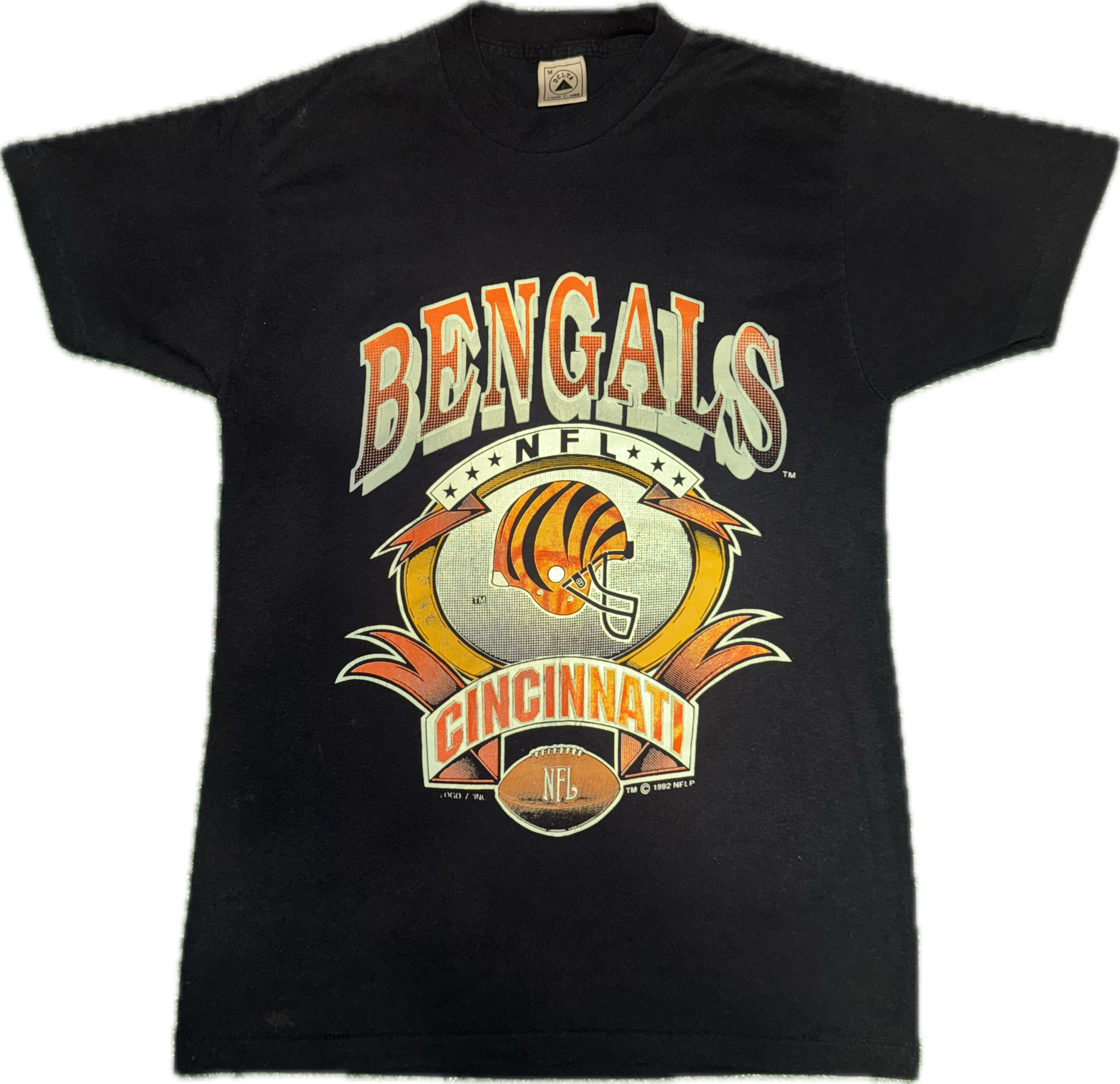 1992 Bengals Black Tee