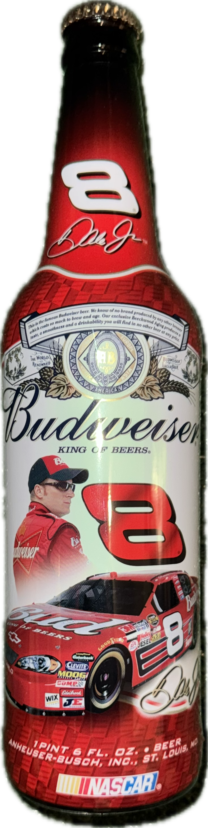 Dale Jr Budweiser 1 Pint
