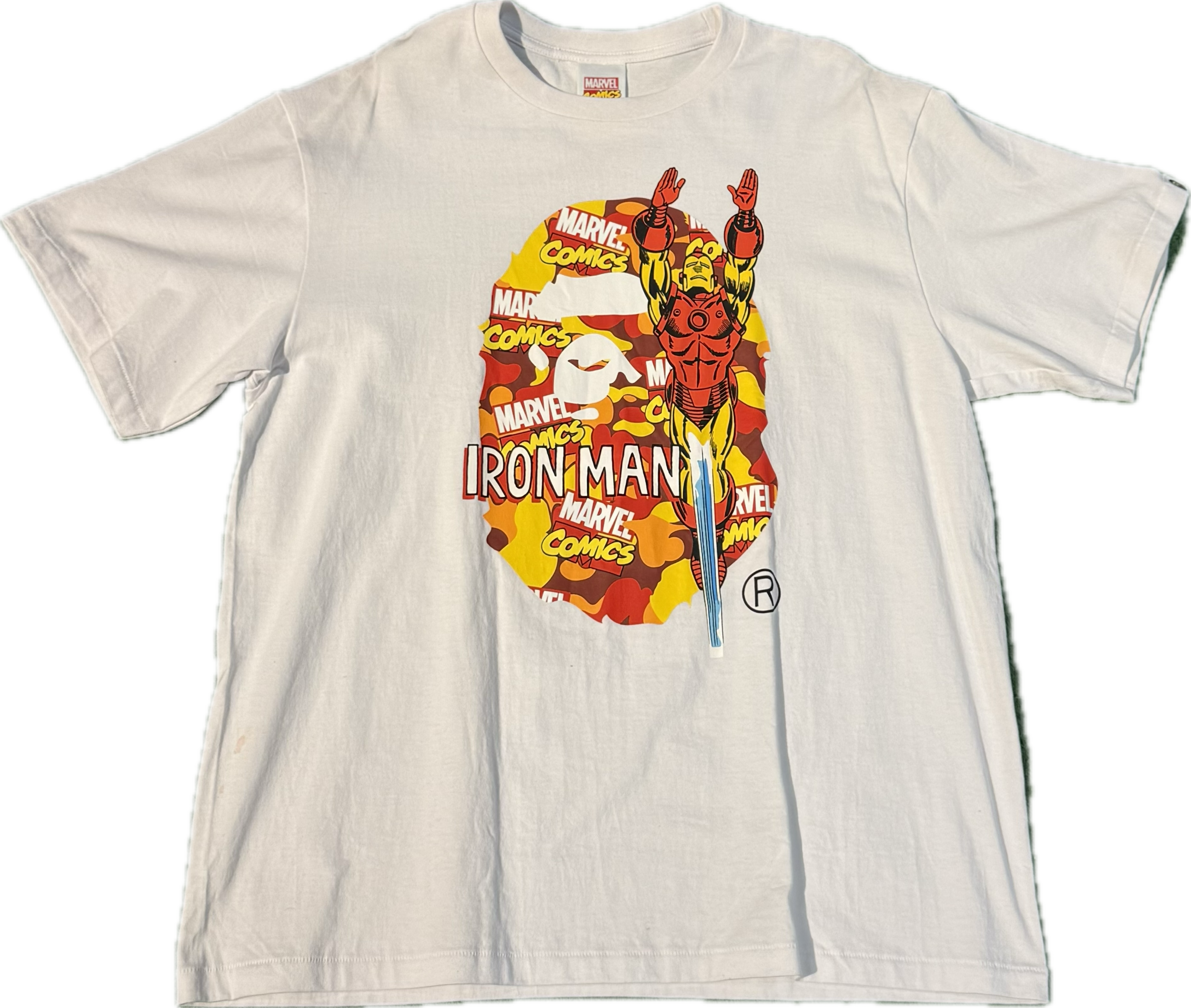 Bape Marvel Ironman Tee