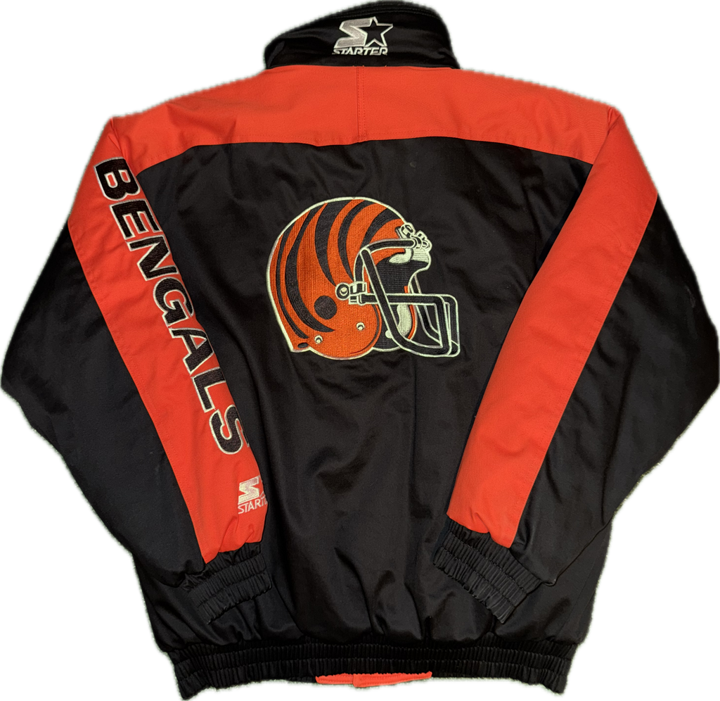 2000’s Cincinnati Bengals Starter Sleeve Spellout Jacket