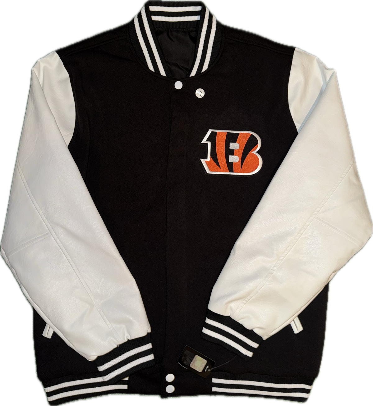 Cincinnati Bengals JH Design Varsity Jacket