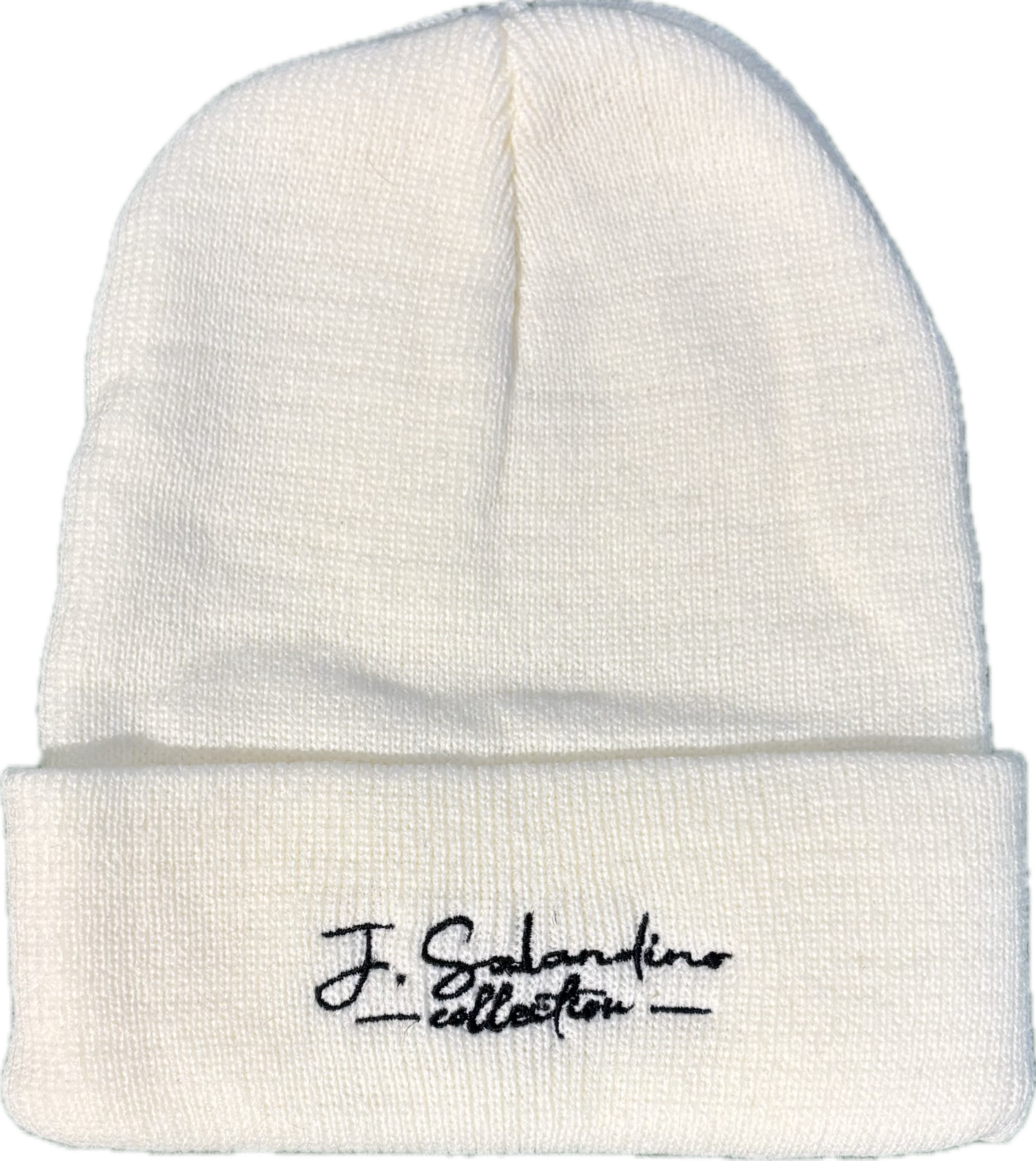 JSal White Kids Beanie