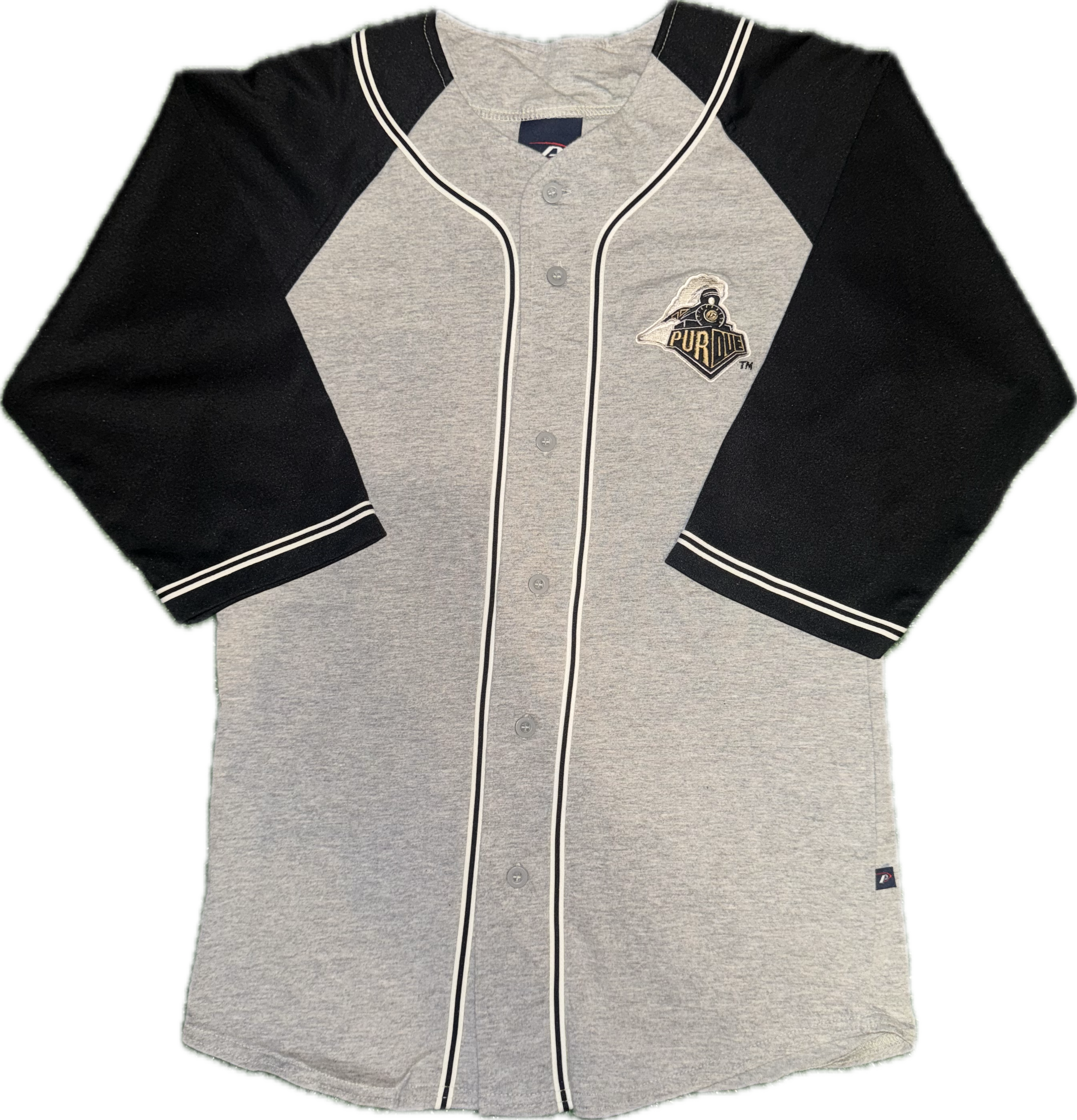 Purdue Grey Jersey Tee