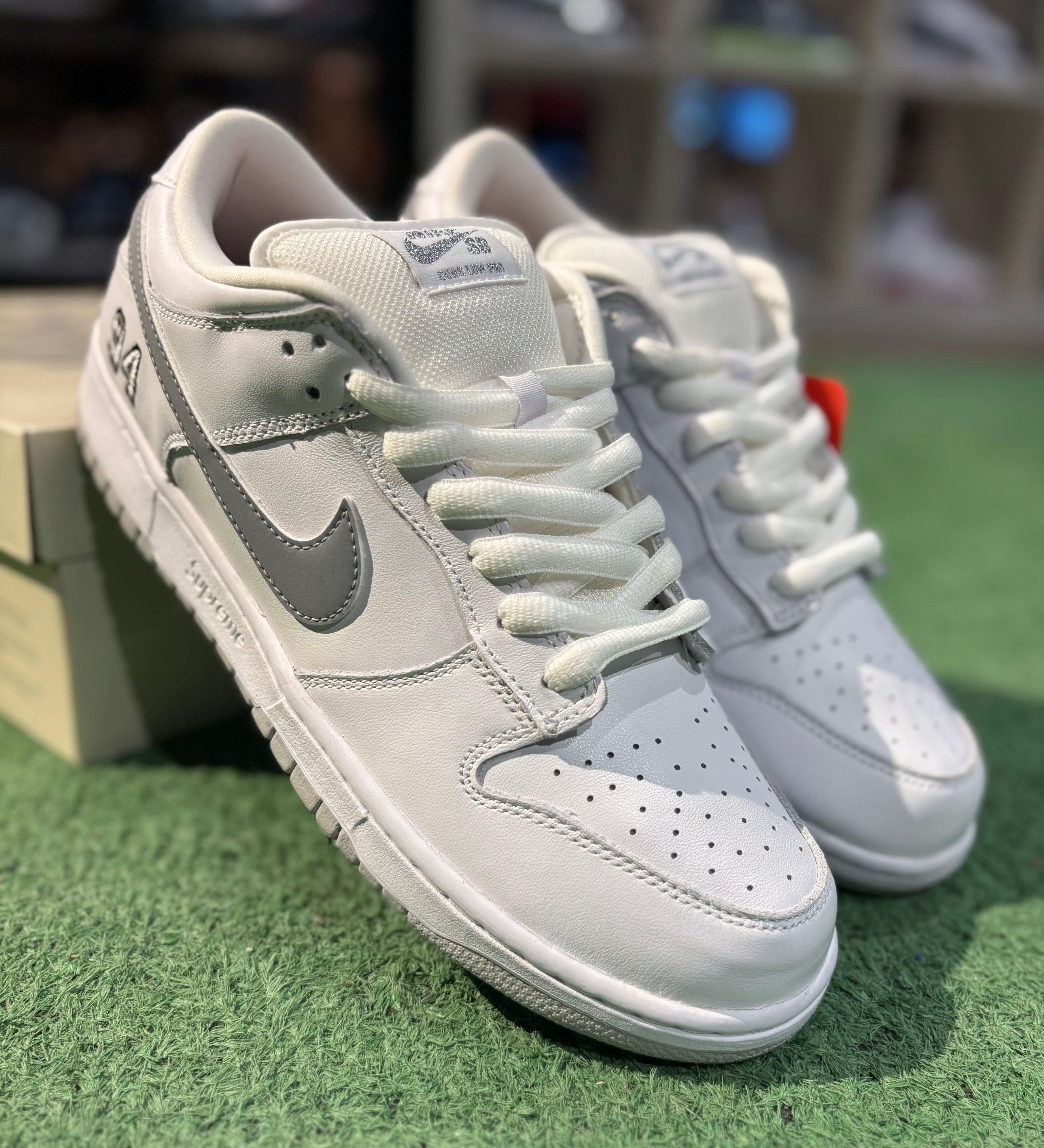 Nike Dunk SB 94 White Metallic Silver