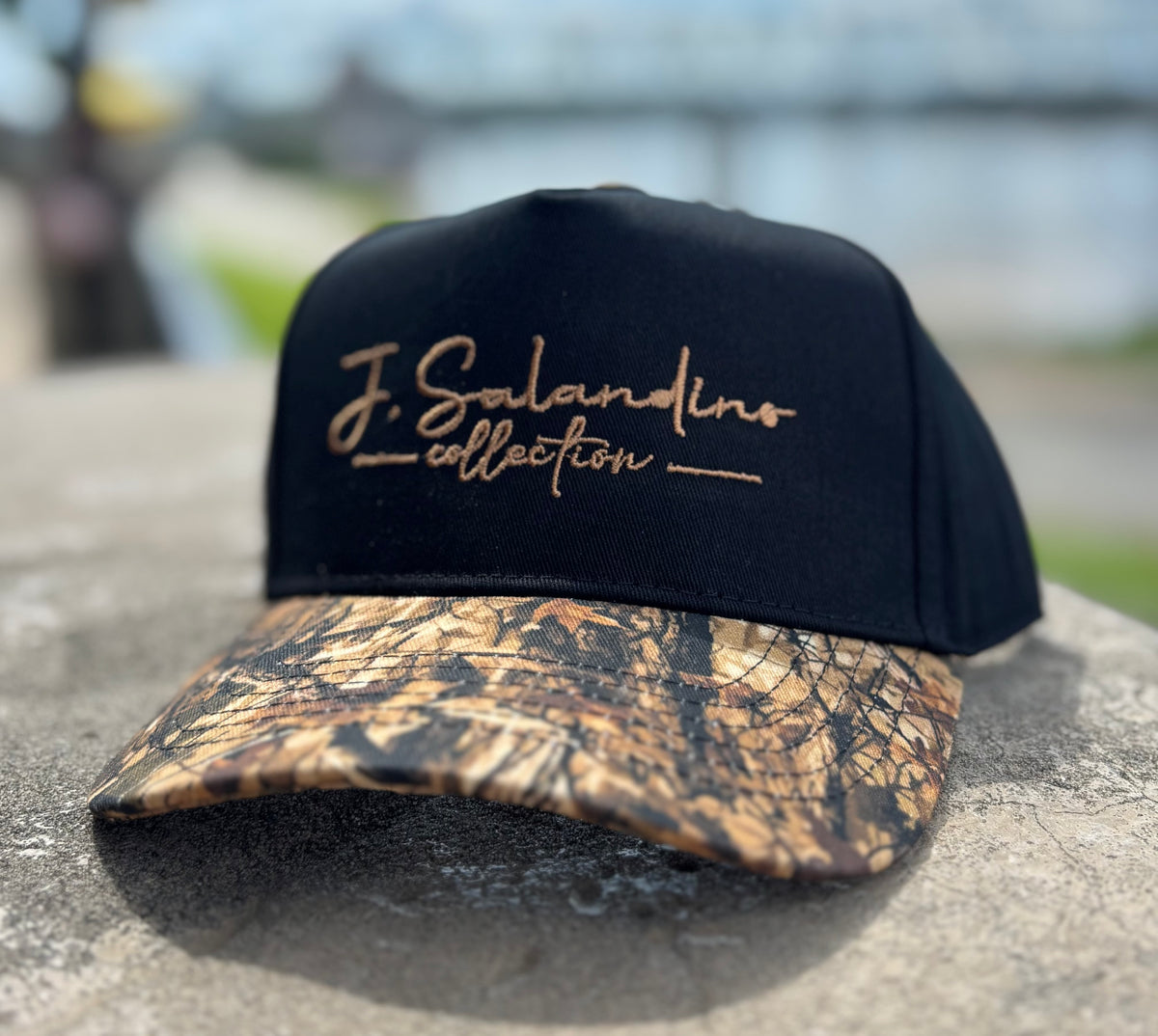 JSal Black/Camo K-Frame SnapBack