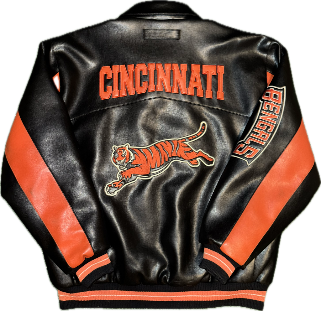 Cincinnati Bengals NFL Leather Jacket