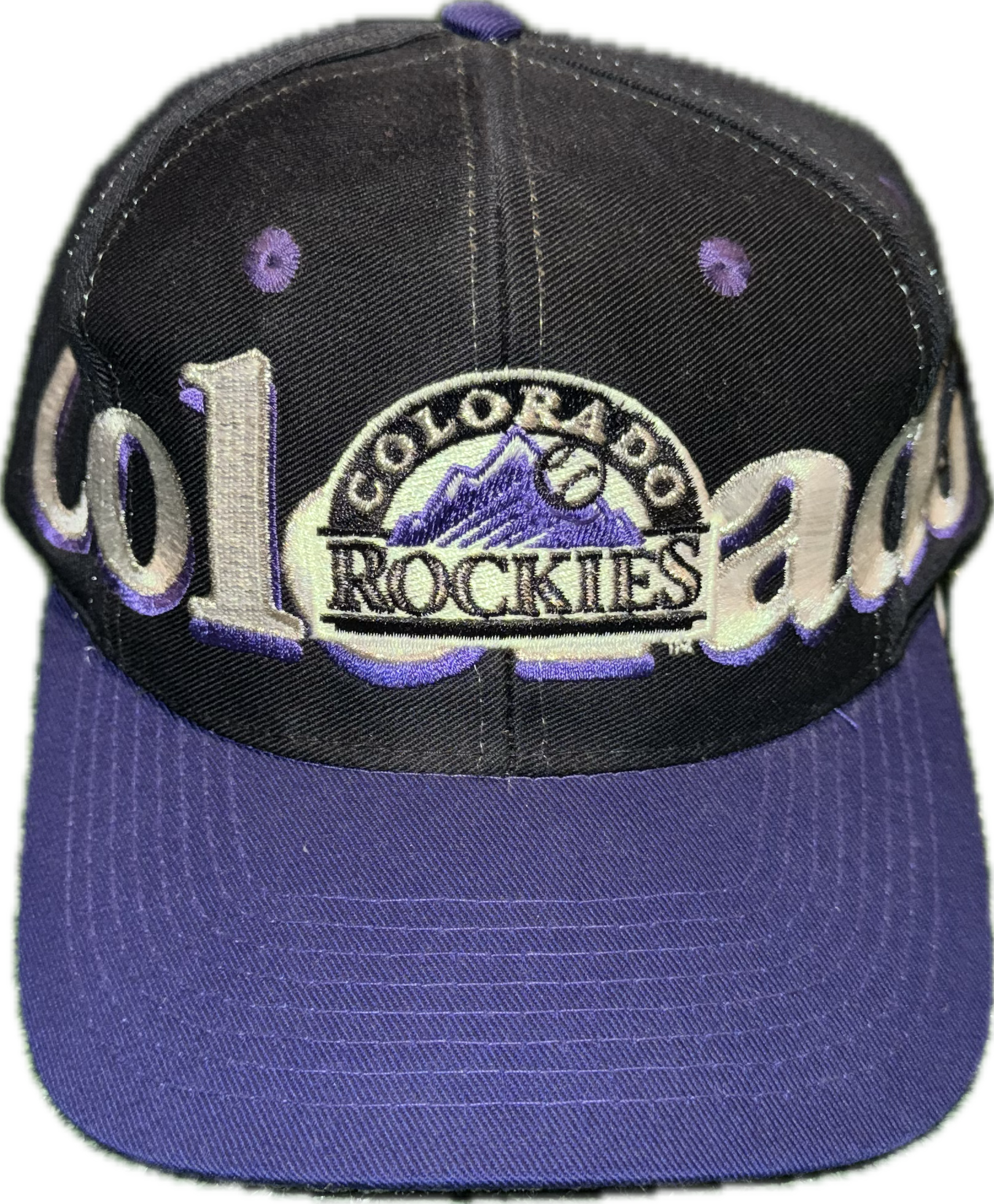 Logo7 Colorado Rockies Hat