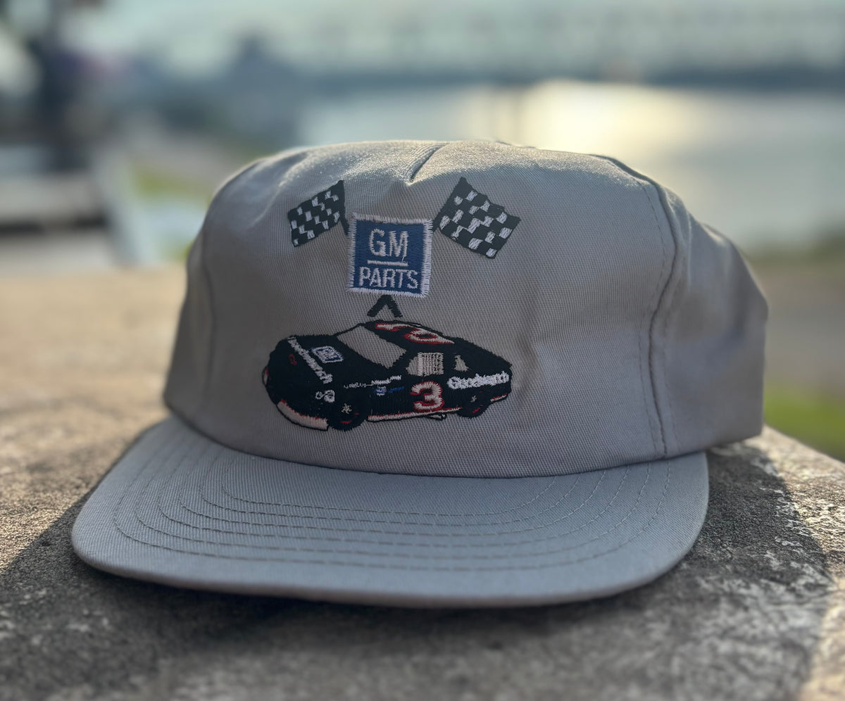 Dale Earnhardt Sr Grey 
GM Parts Car SnapBack