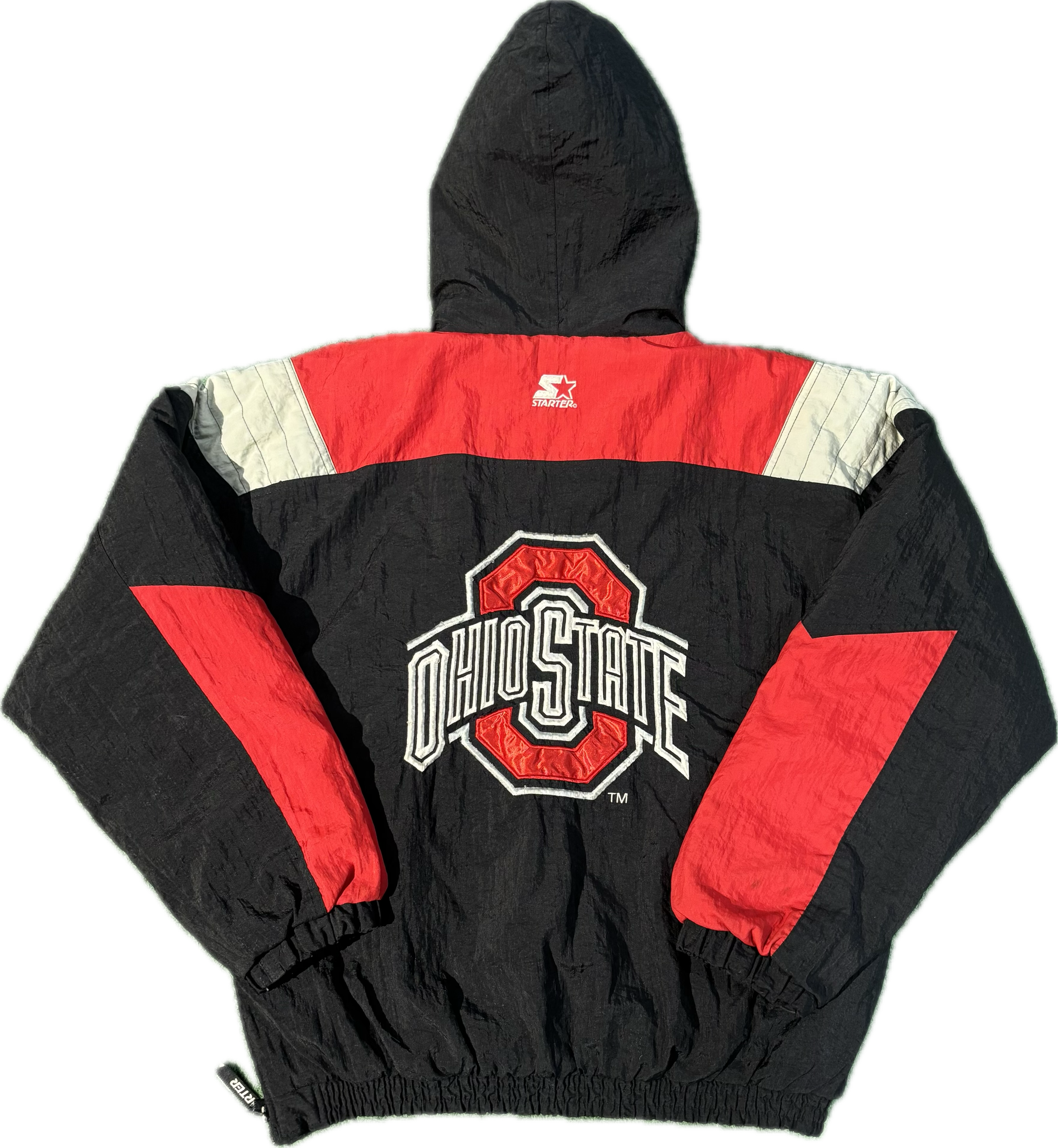 90s Ohio State Starter Front Pouch Coat