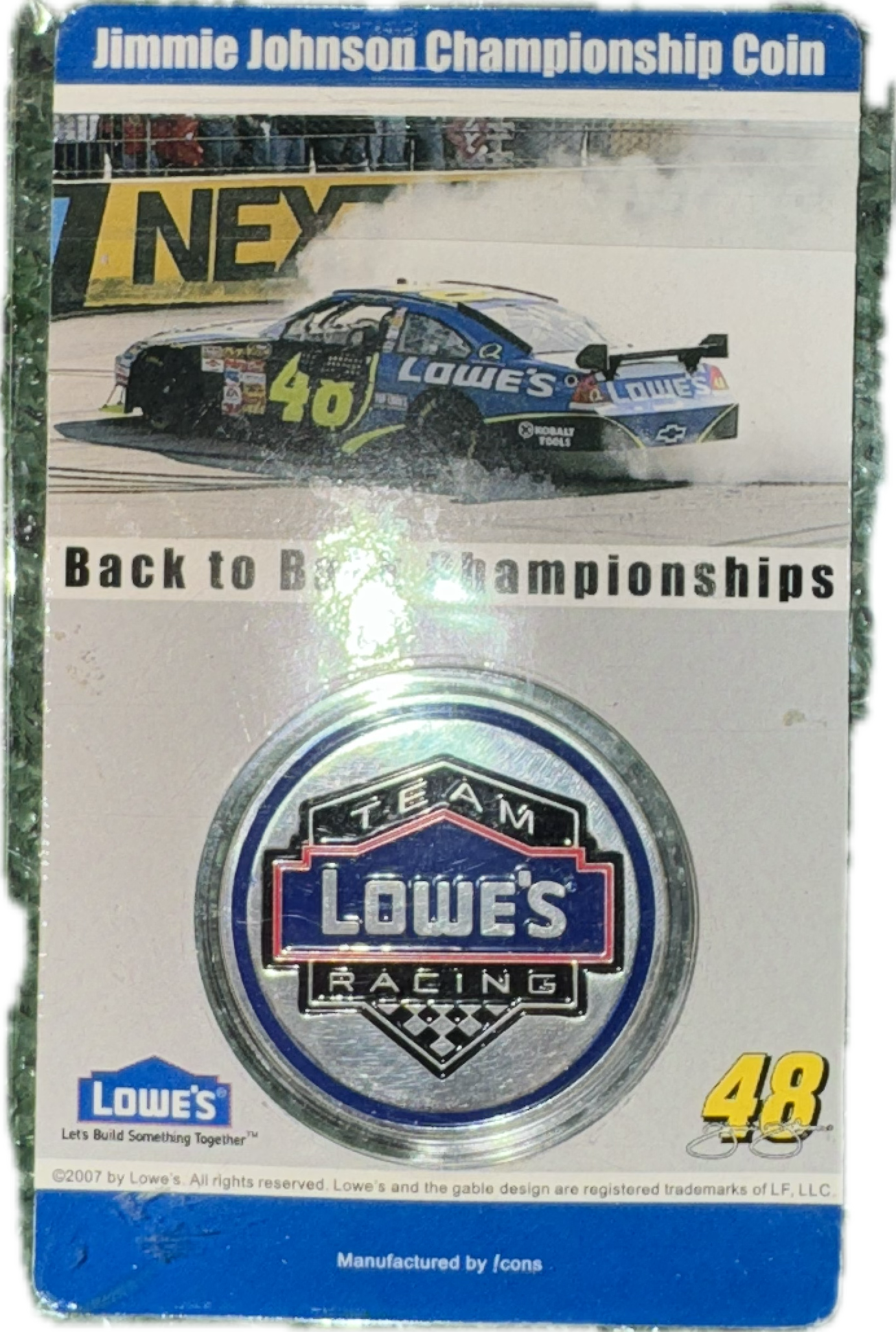 Jimmie Johnson Coin