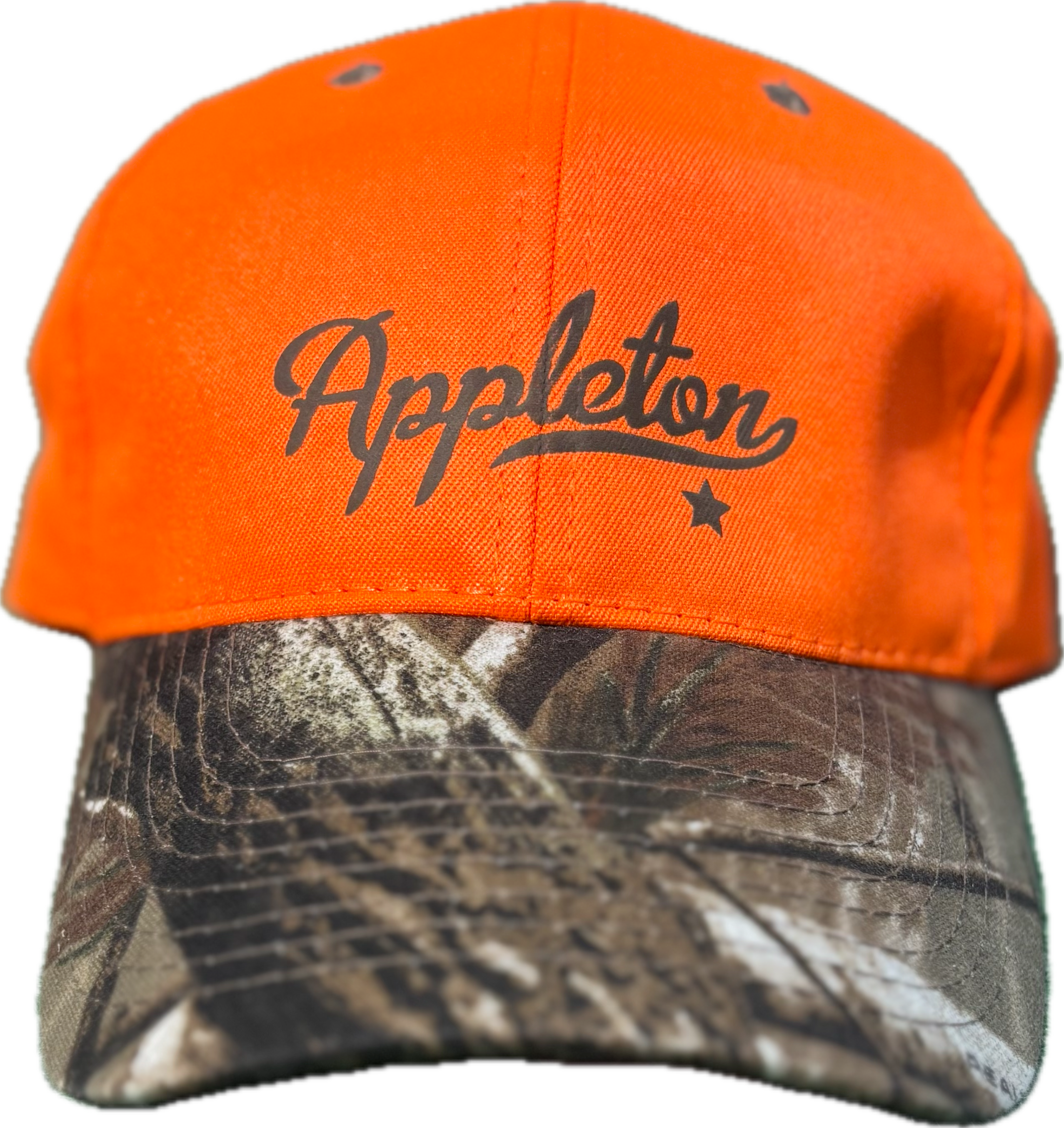 Appleton Orange/Camo Cap