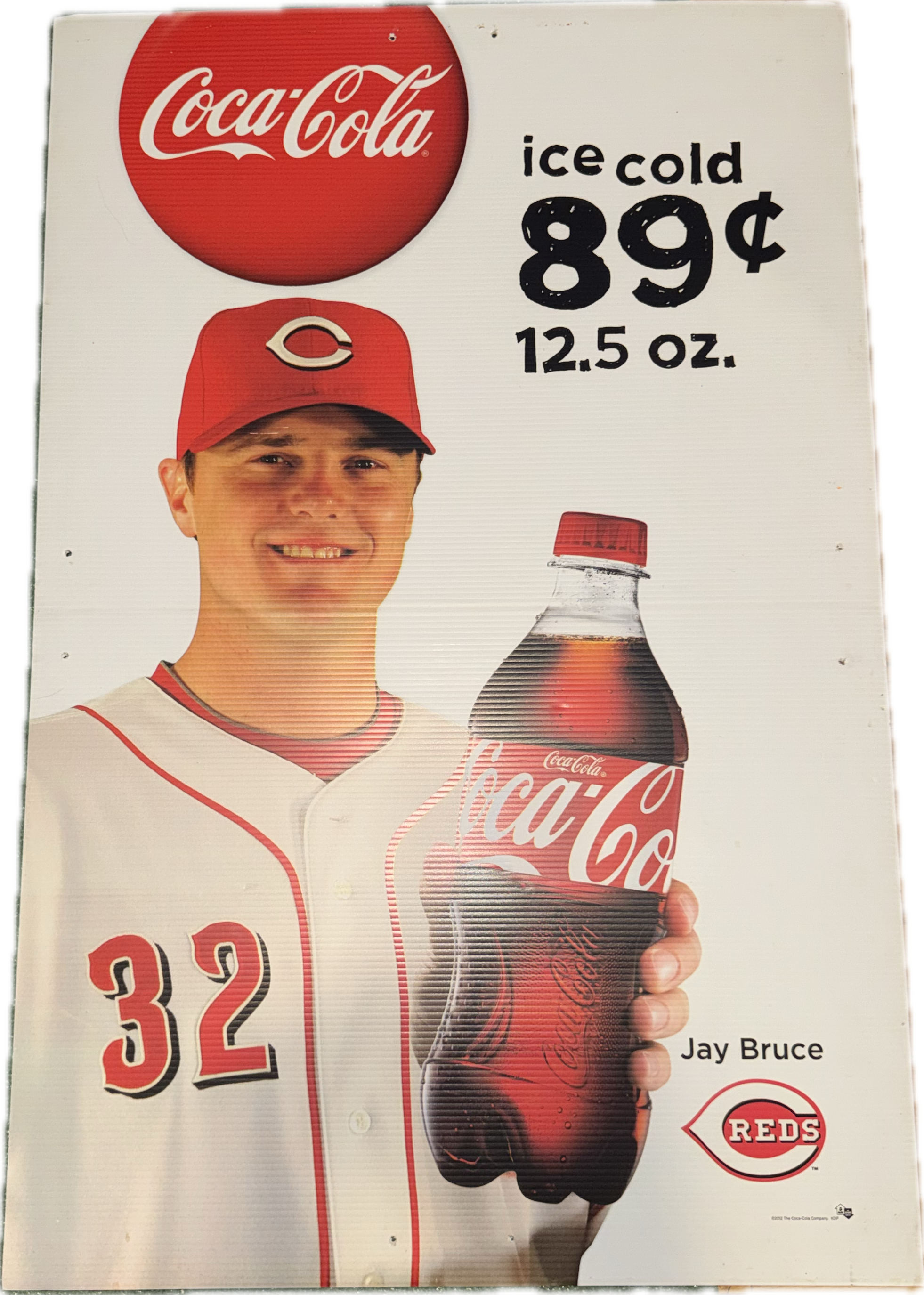 Jay Bruce Reds Sign