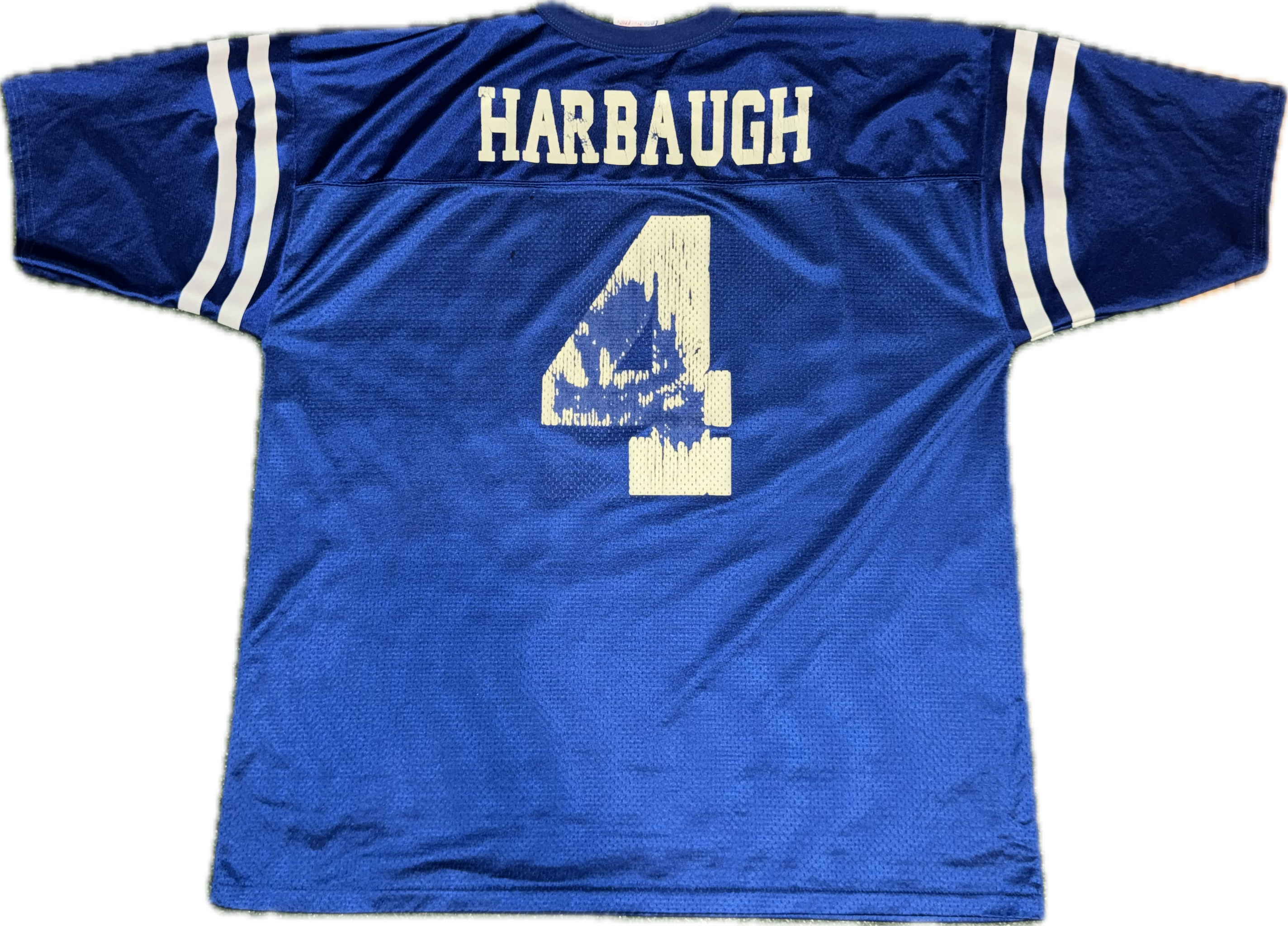 Blue Harbaugh Jersey