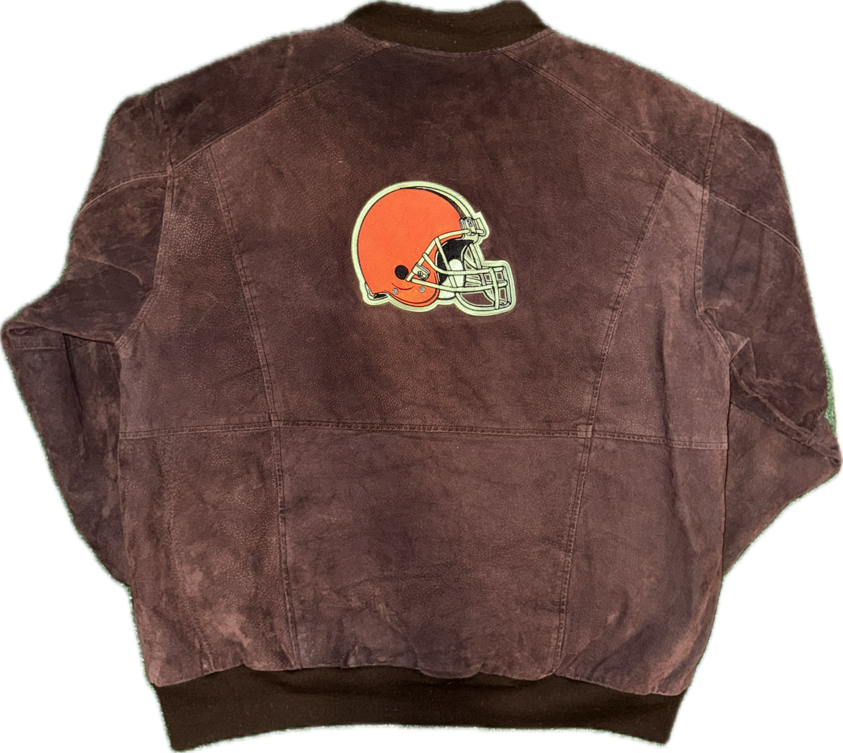 Browns Reebok Suede Jacket