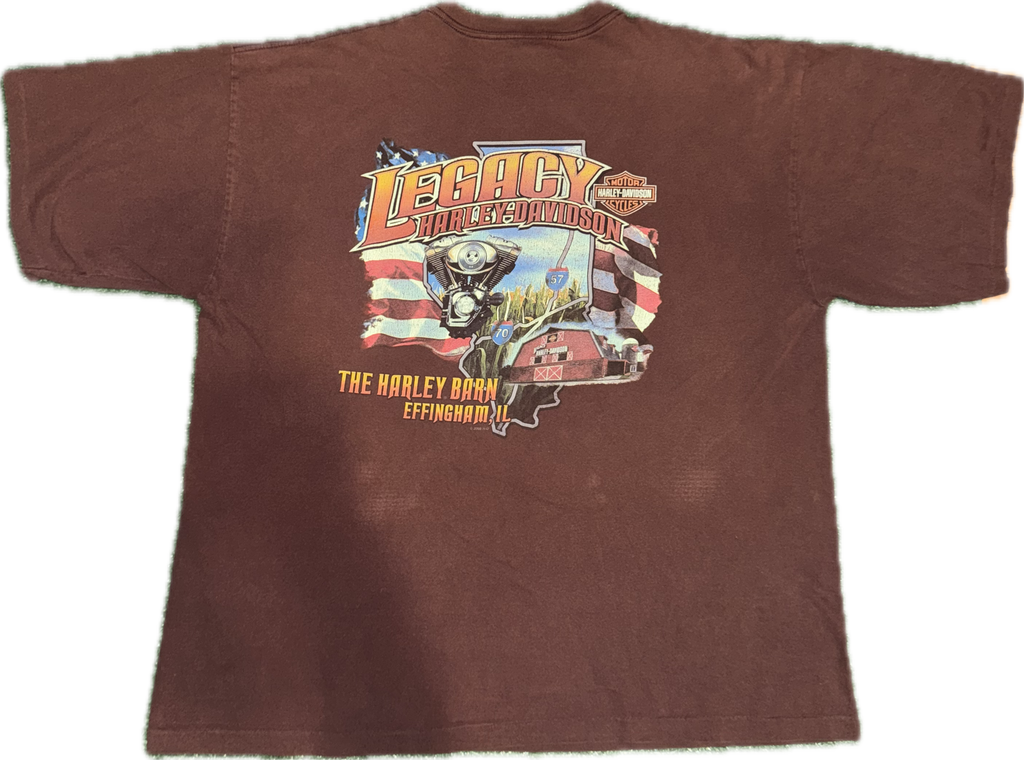 Harley Barn Brown Tee