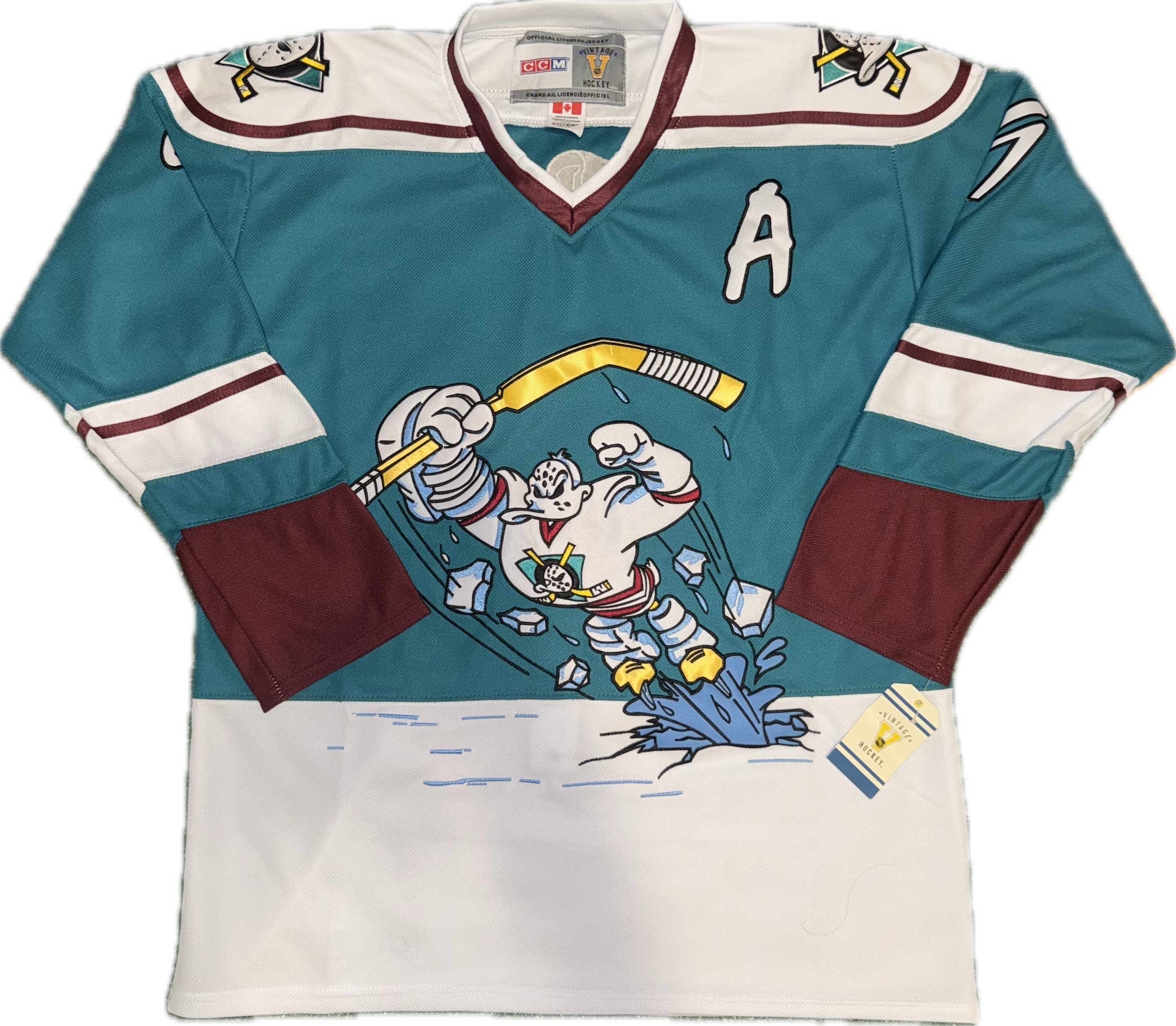 Paul Kariya Might Ducks Jersey